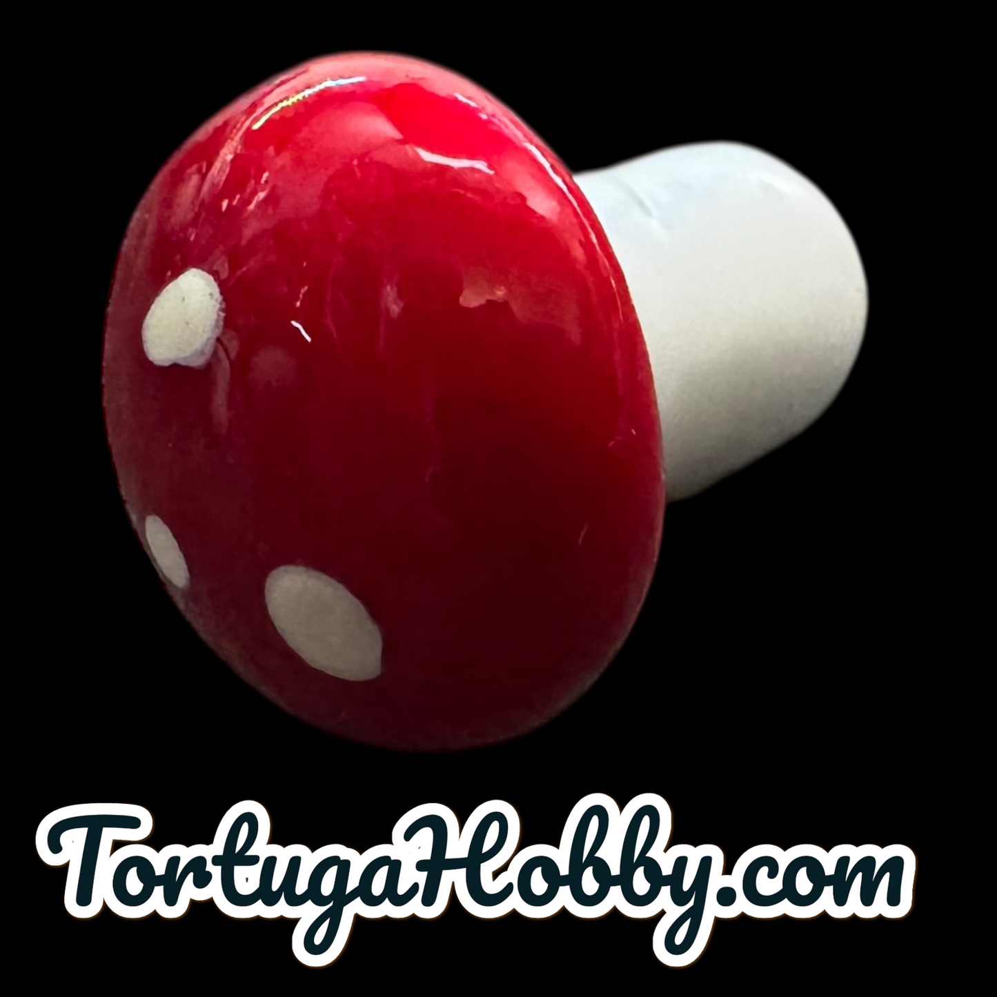 20pc Mushroom & D6 Counters in Glass Jar