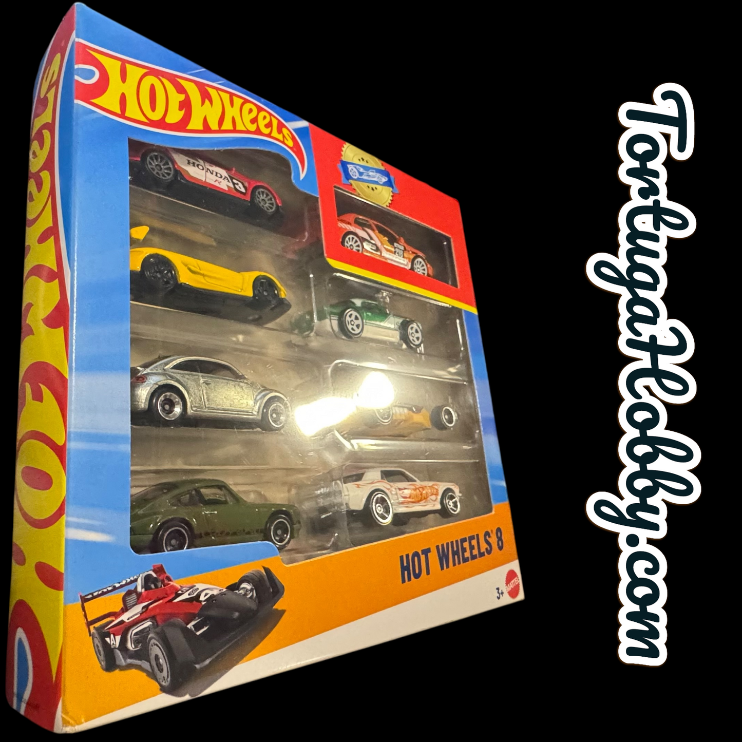 2025 - Hot Wheels 8 - Eight Car Gift Set With Porsche 911