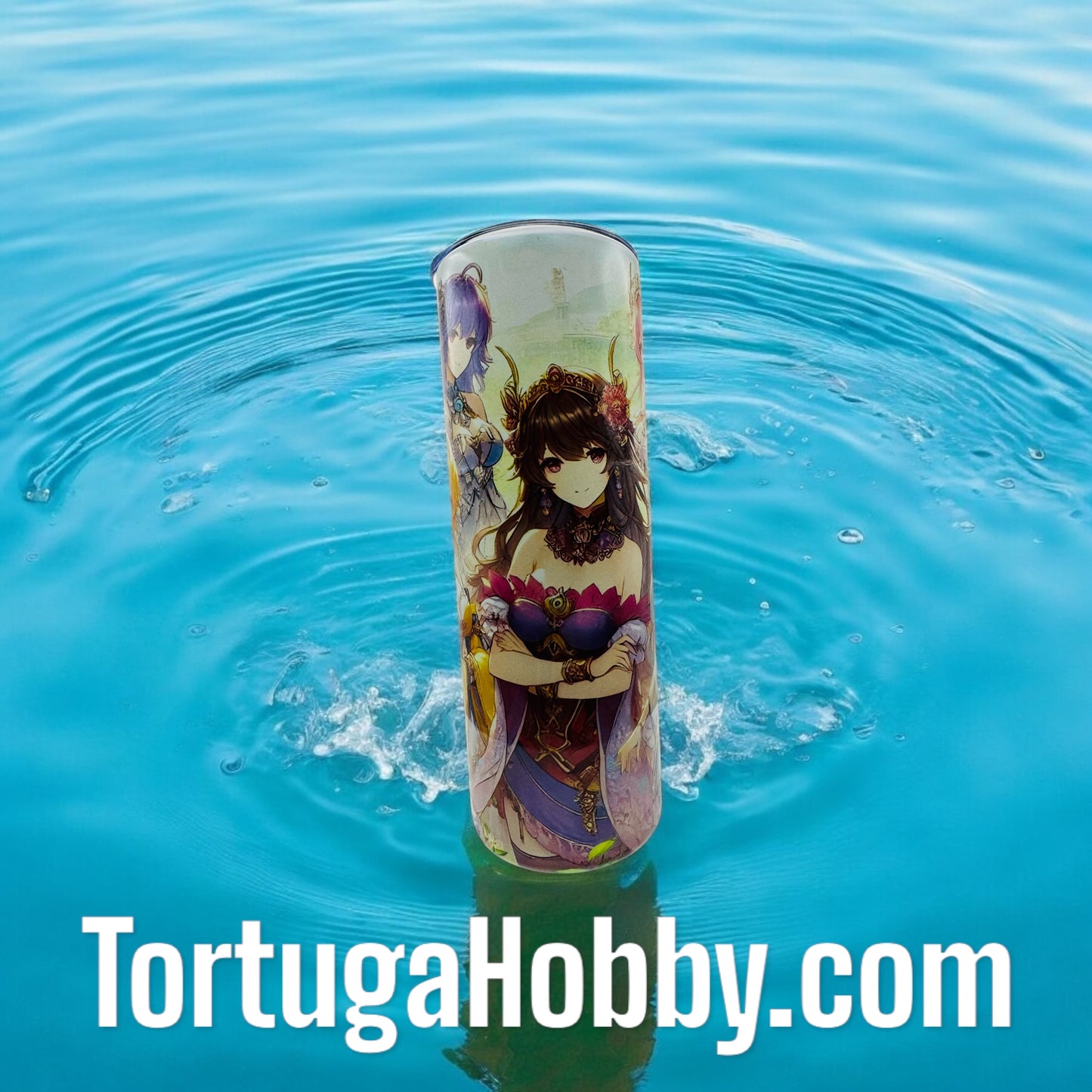 Tumblers - Anime Trouble Brewing Thin Stainless Steel 20oz Tumbler - Free Customization