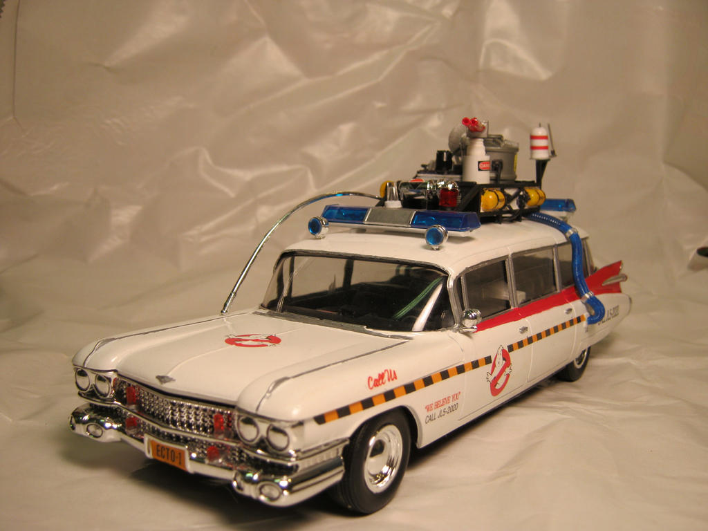 Ghostbusters - Clear & White - Water Slide Decals - 1:64, 1:24 or 1:18 Scale