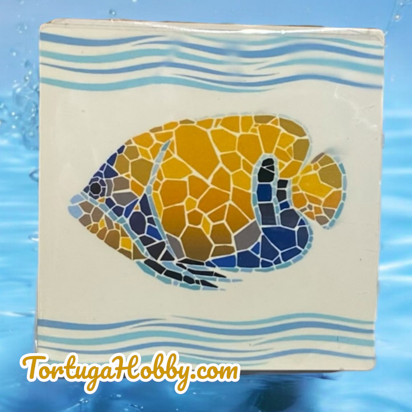 Coaster Set - Mosaic Sea Life