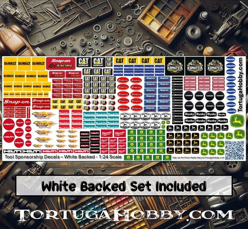 Decals - Tool Time - Water Slide Decals