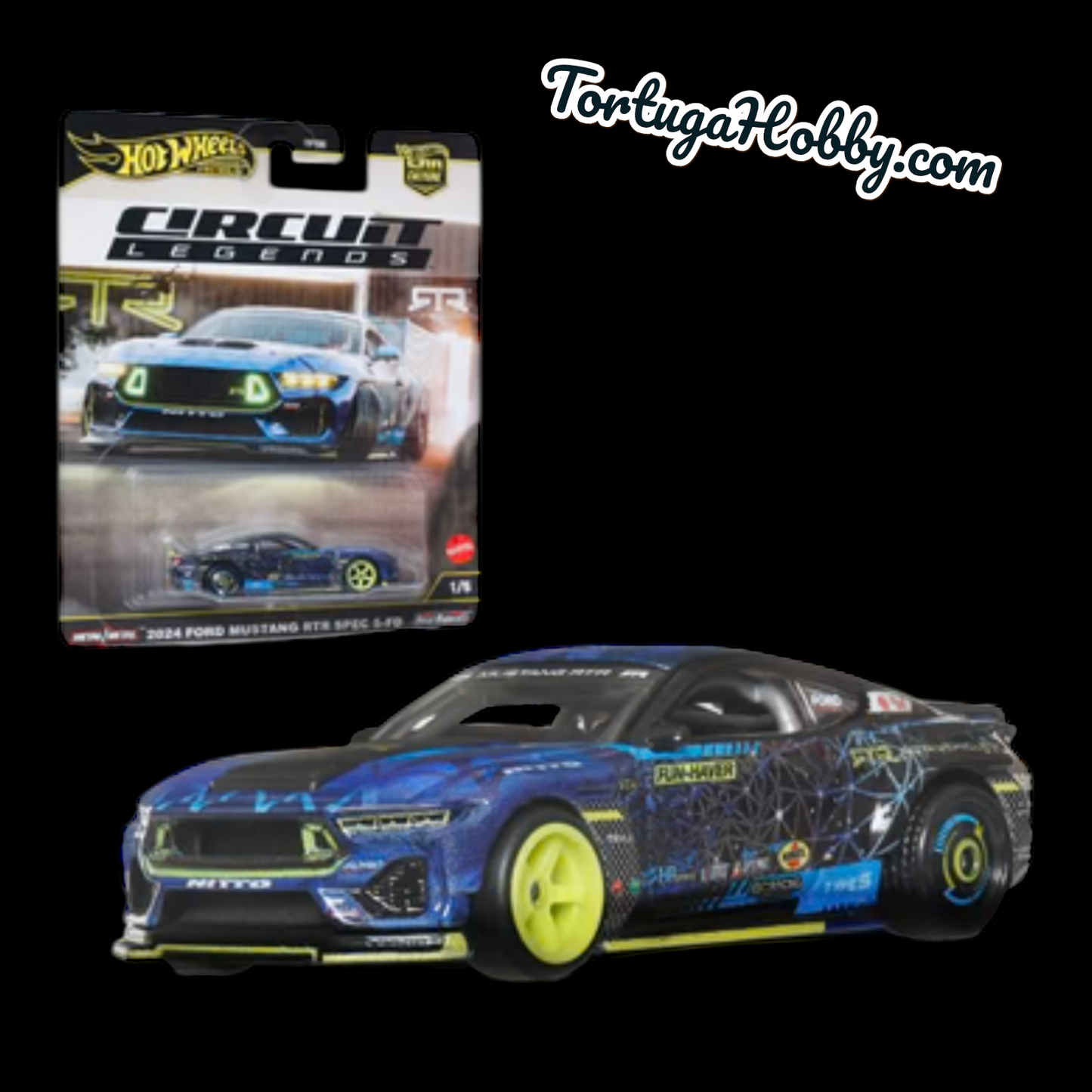 2025 - Hot Wheels - Circuit Legends - 2024 Ford Mustang RTR SPEC 5-FD