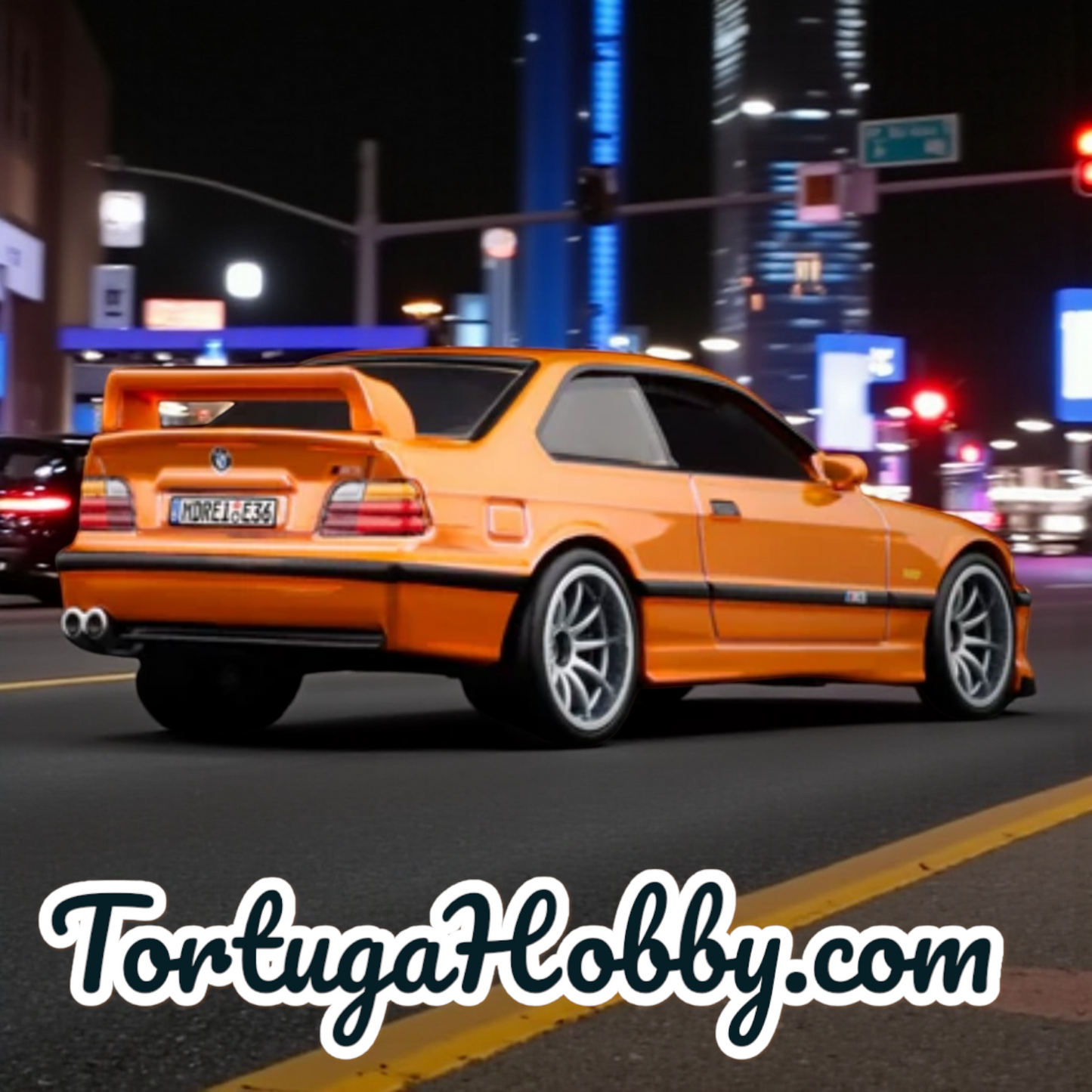 2025 - Hot Wheels - RLC 1995 BMW M3 LTW Bright Orange SPECTRA-FLAME - Redline