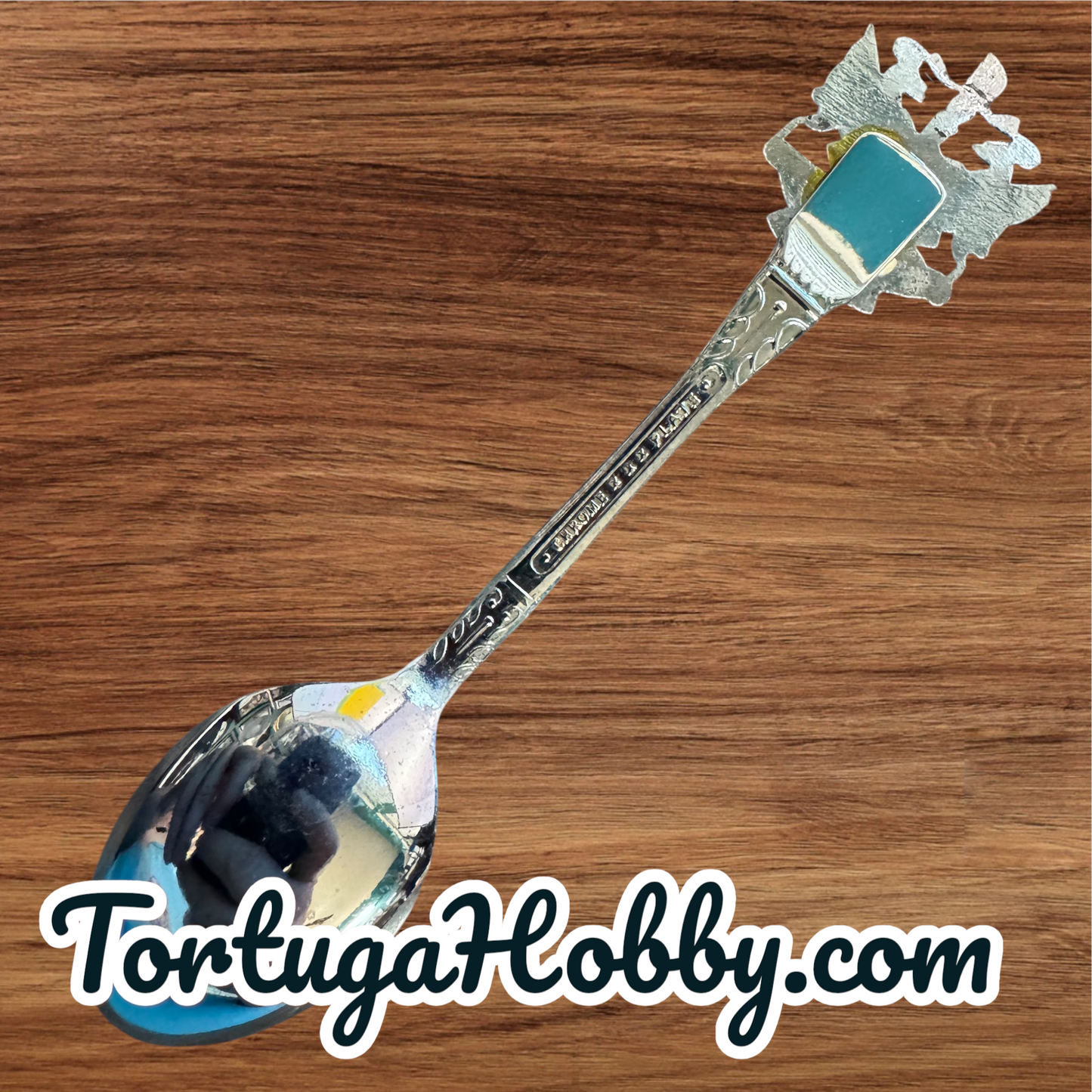 1972 - London Coat Of Arms "Domine Dirige Nos" - Souvenir Spoon