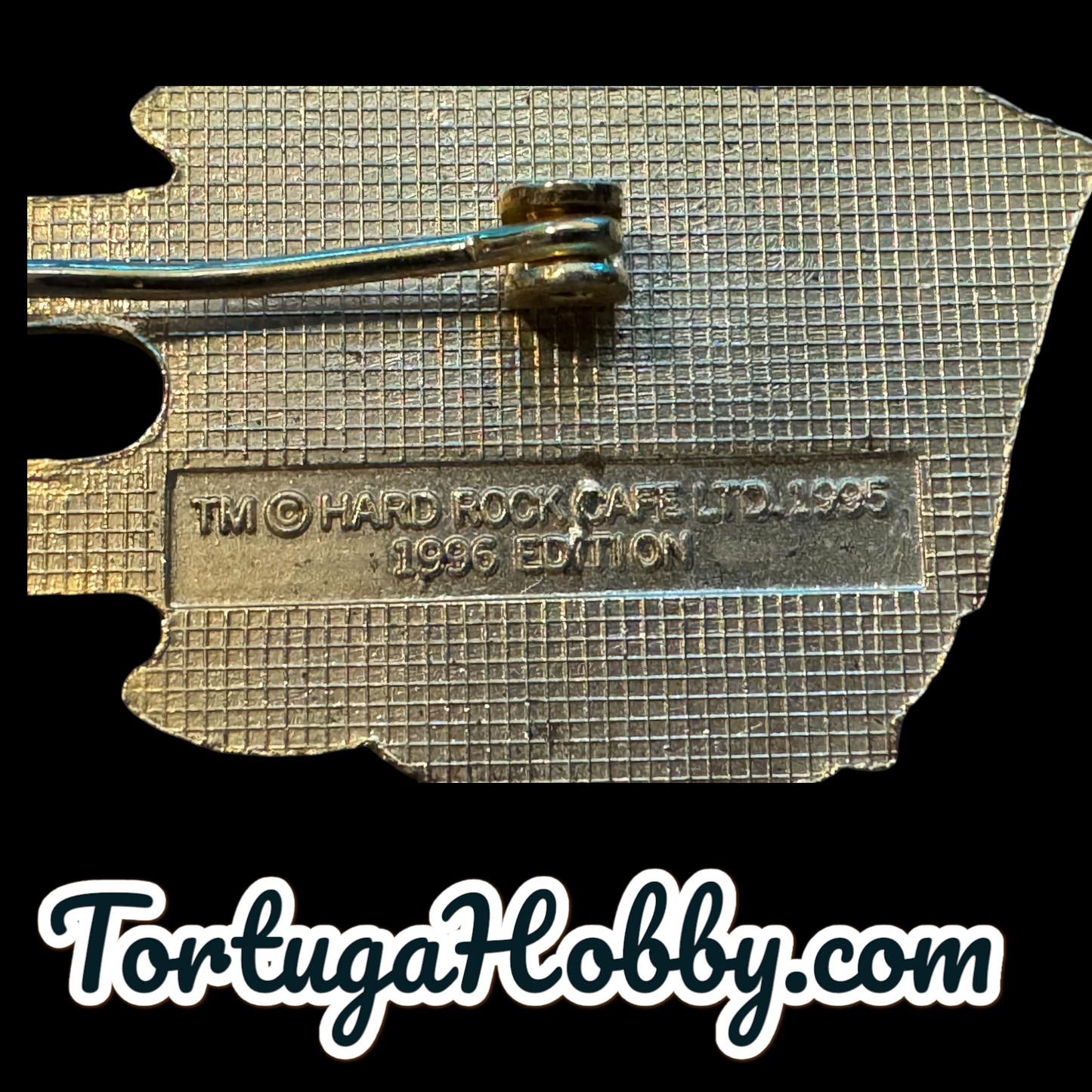 1994 Hard Rock Cafe - Vancouver - Guitar Shaped Collectible Souvenir Pin