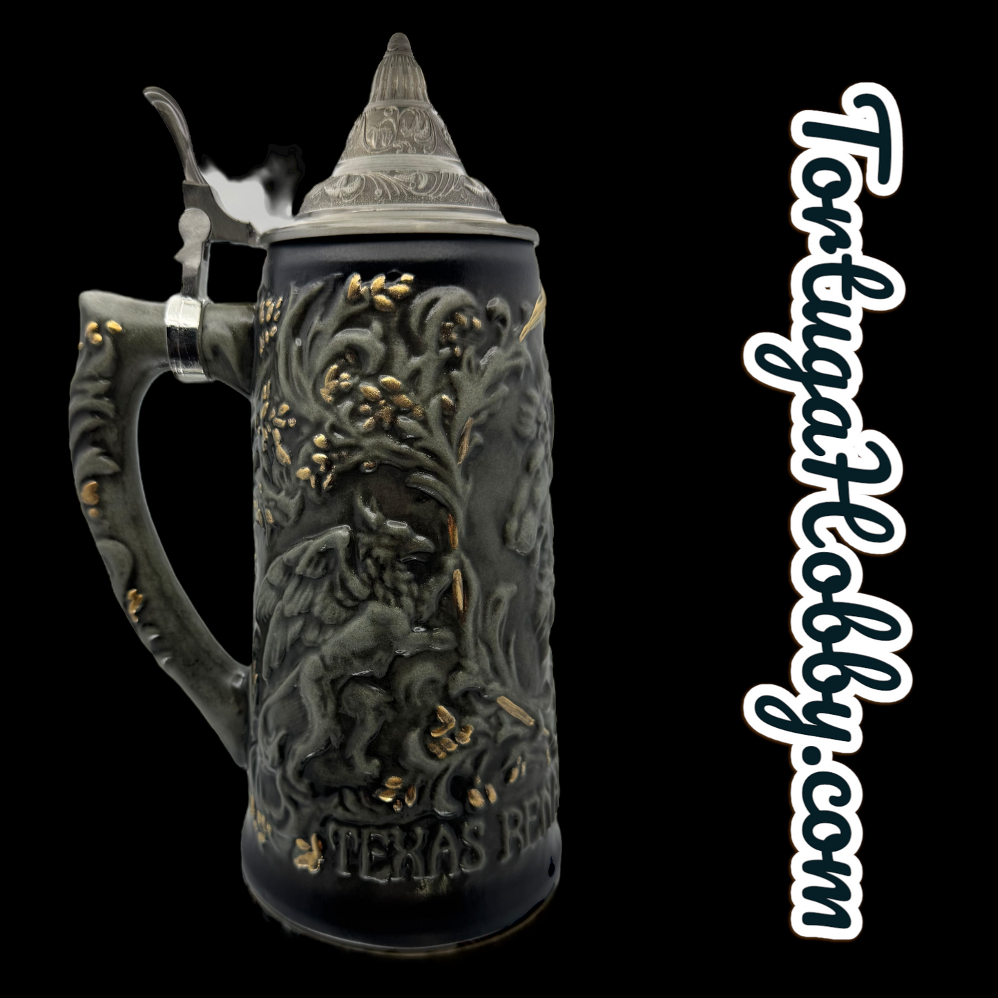 2022 Texas Renaissance Festival Tankard With Pewter Lid - Only 780
