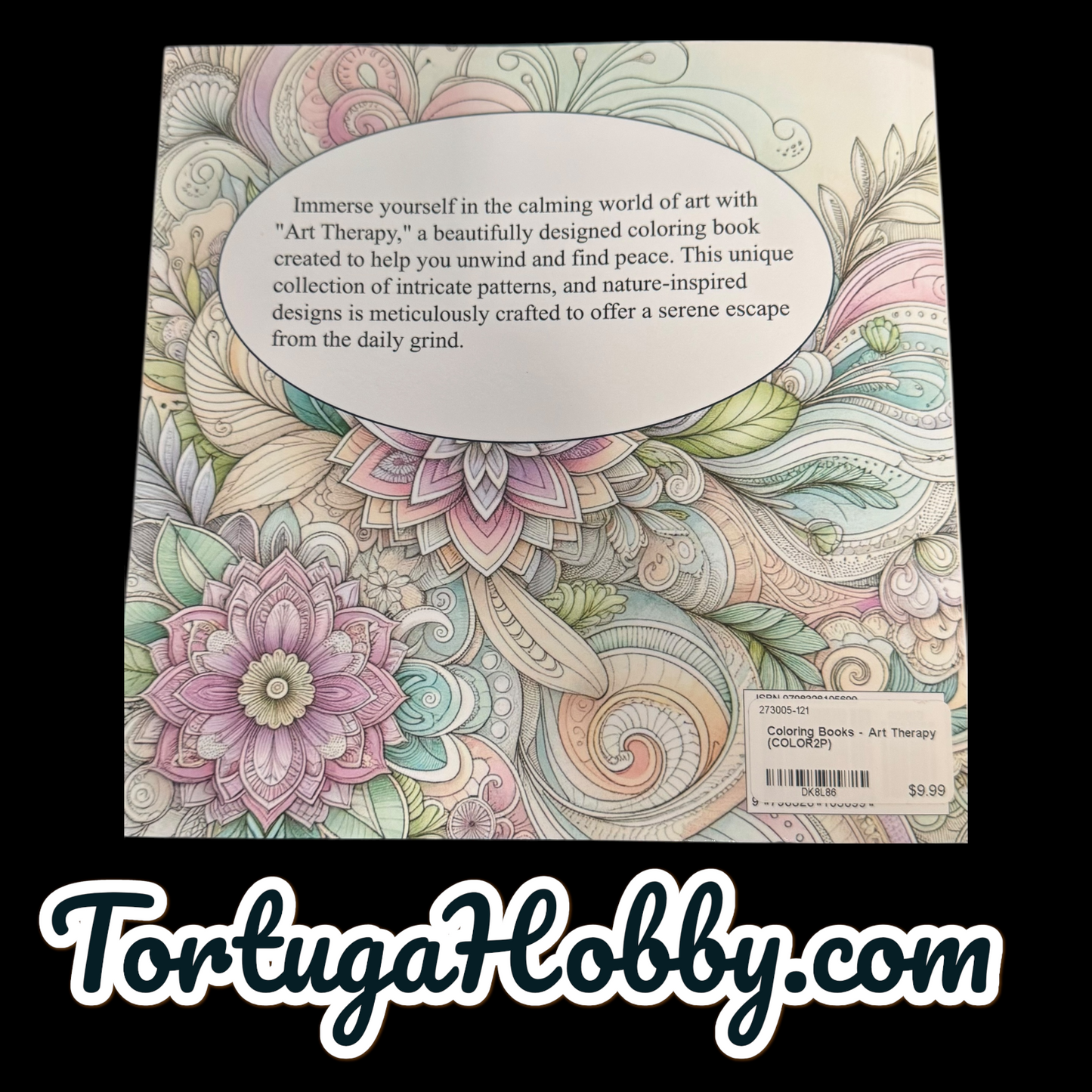 Art Therapy - Adult Coloring Book -  Coloring Book. 100+ Pages.
