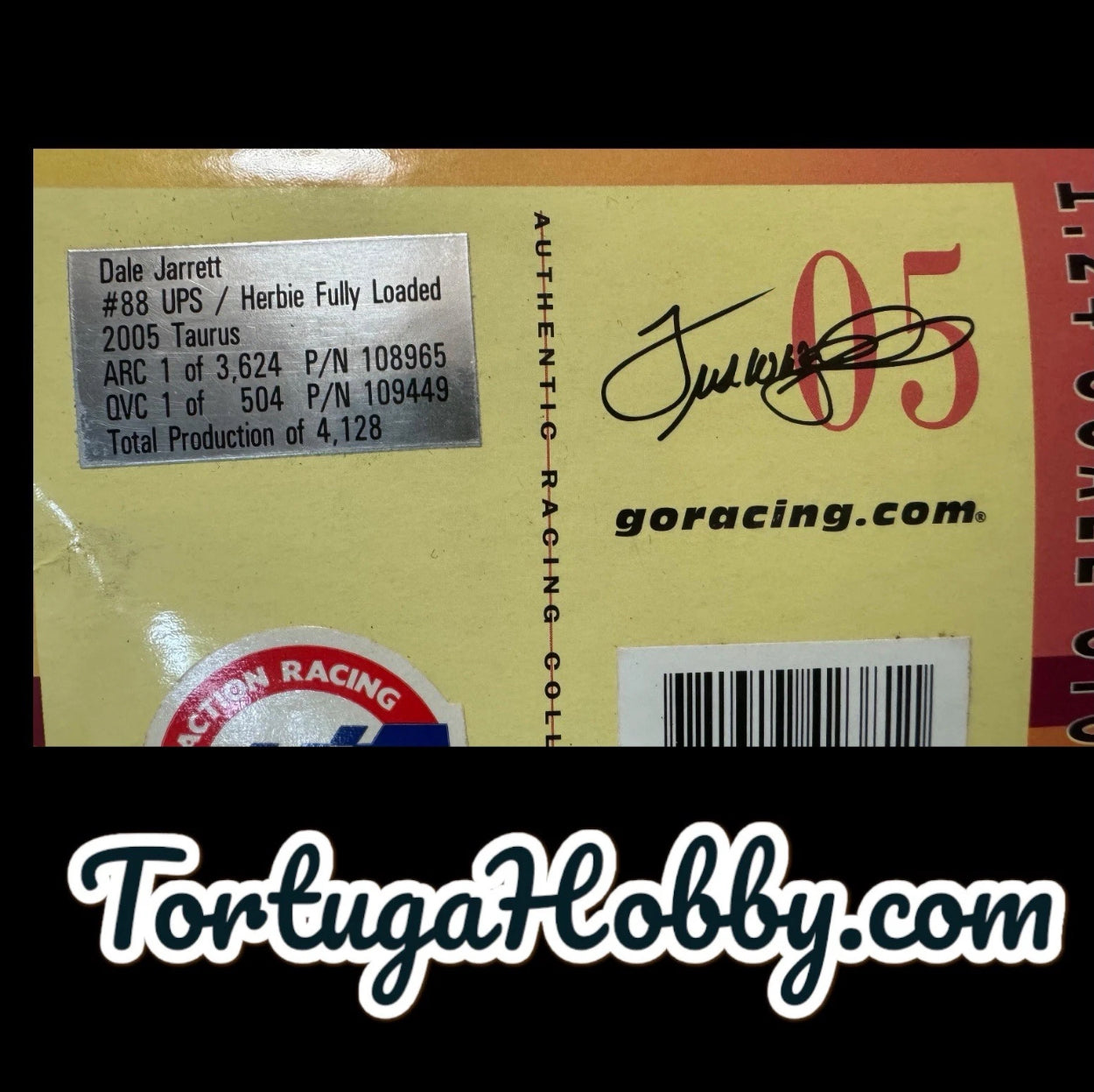 2005 - Action Racing - Dale Jarrett #88 - UPS/Herbie - 2005 Taurus - 1:24 Scale NASCAR