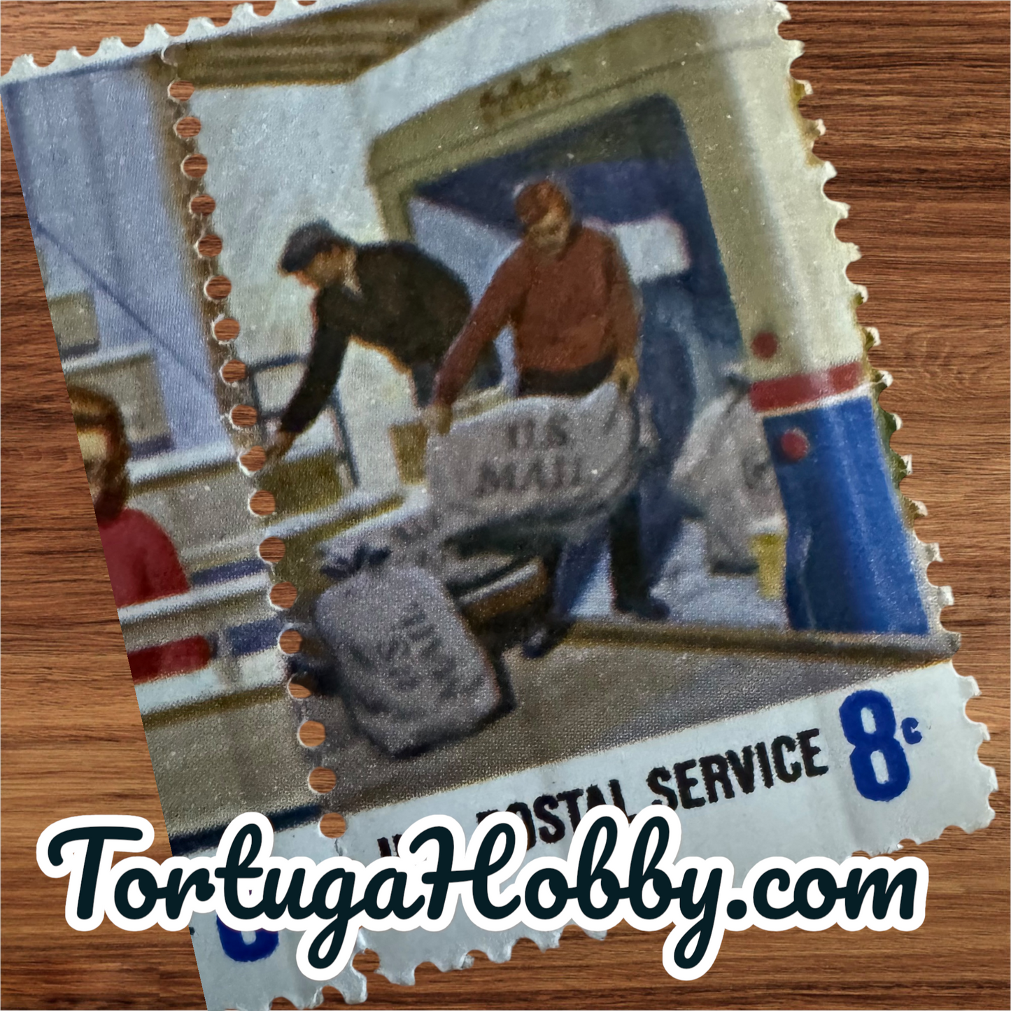 1973 - Postal Service Employees Issue - 8 Cent Stamps X3