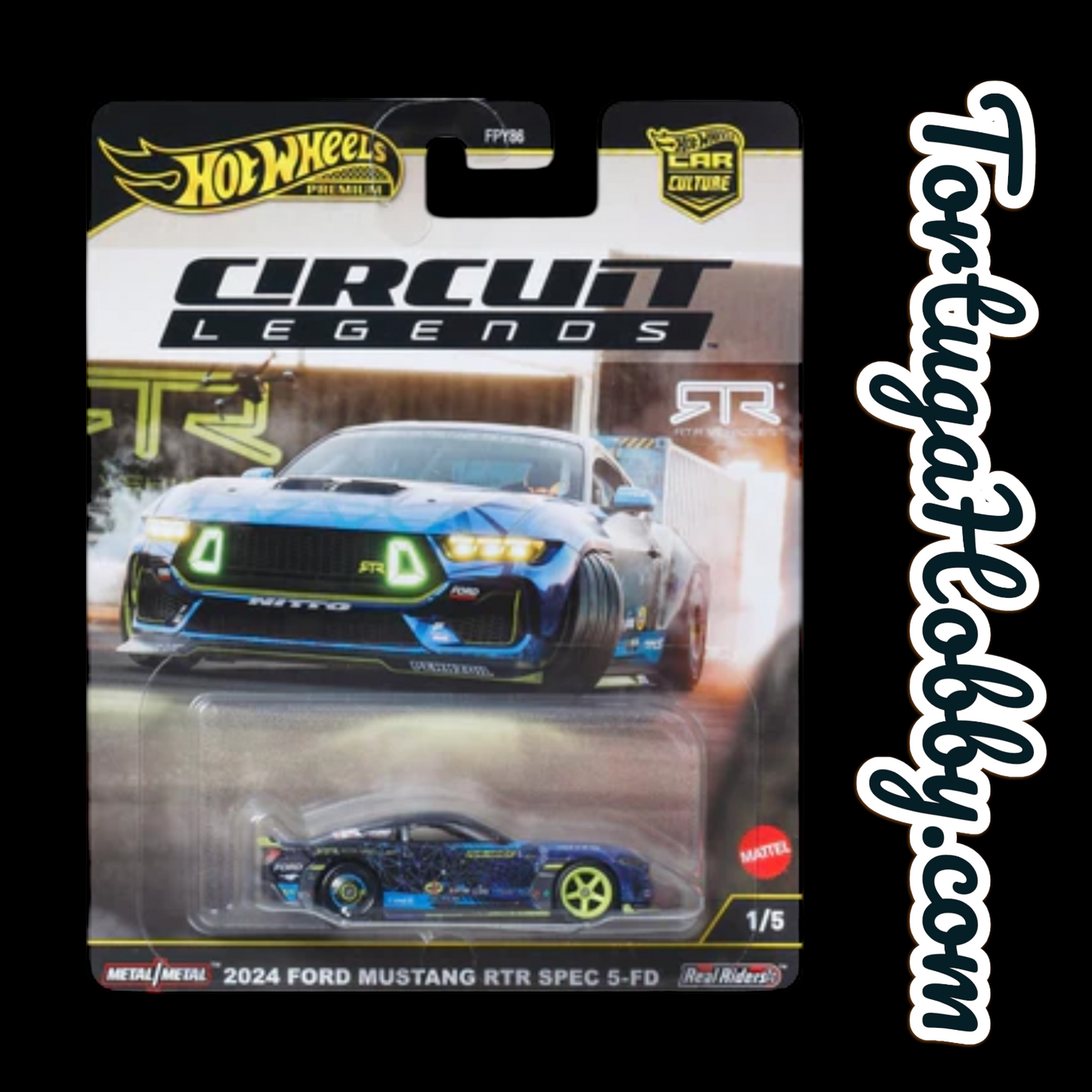 2025 - Hot Wheels - Circuit Legends - 2024 Ford Mustang RTR SPEC 5-FD
