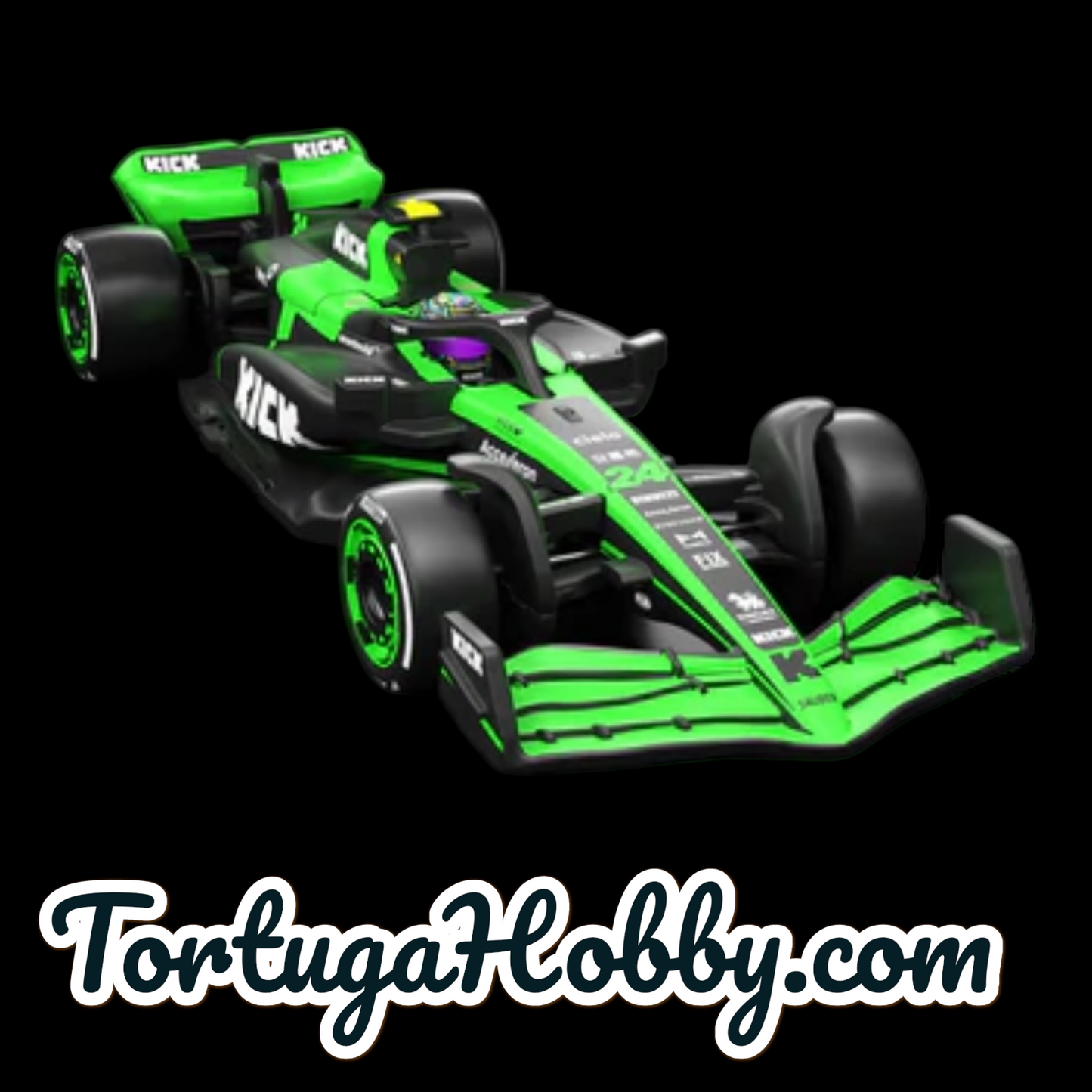 2025 - Hot Wheels Premium Formula 1 Kick Sauber F1 Team #24 Zhou Guanyu