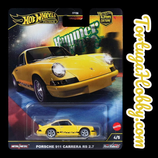 2025 - Hot Wheels Collectors - Porsche 911 Carrera RS 2.7  - Premium Car Culture