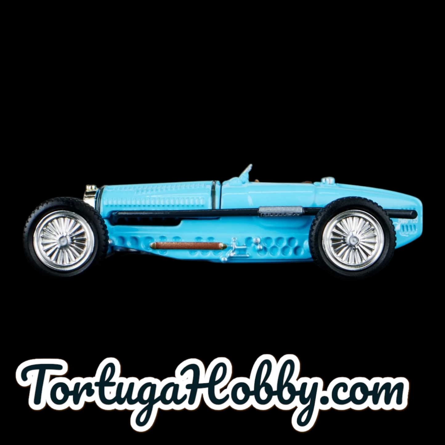 Hot Wheels Elite 64 Bugatti Type 59 Blue