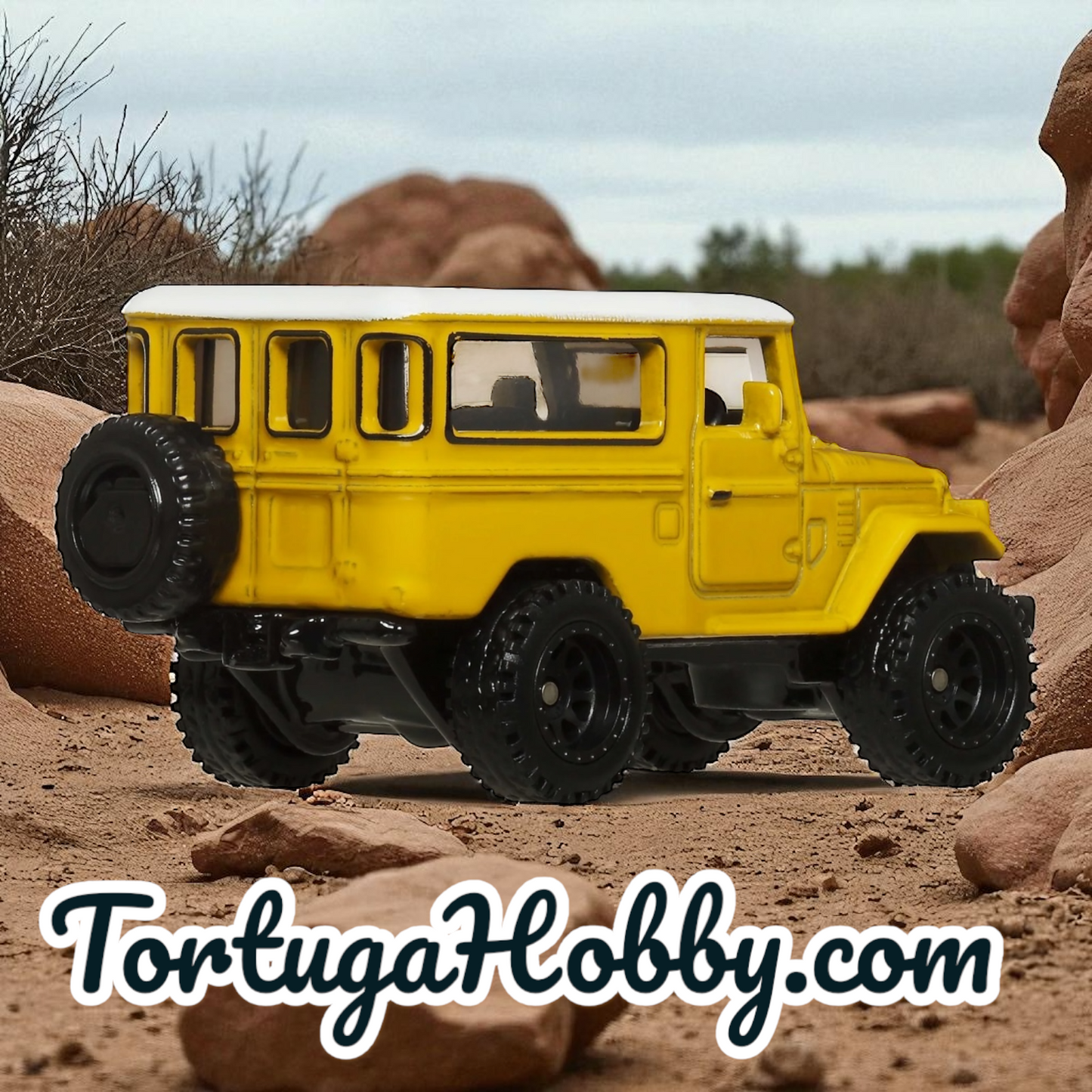 2024 - HOT WHEELS - Boulevard - Toyota Land Cruiser Fj43 Yellow