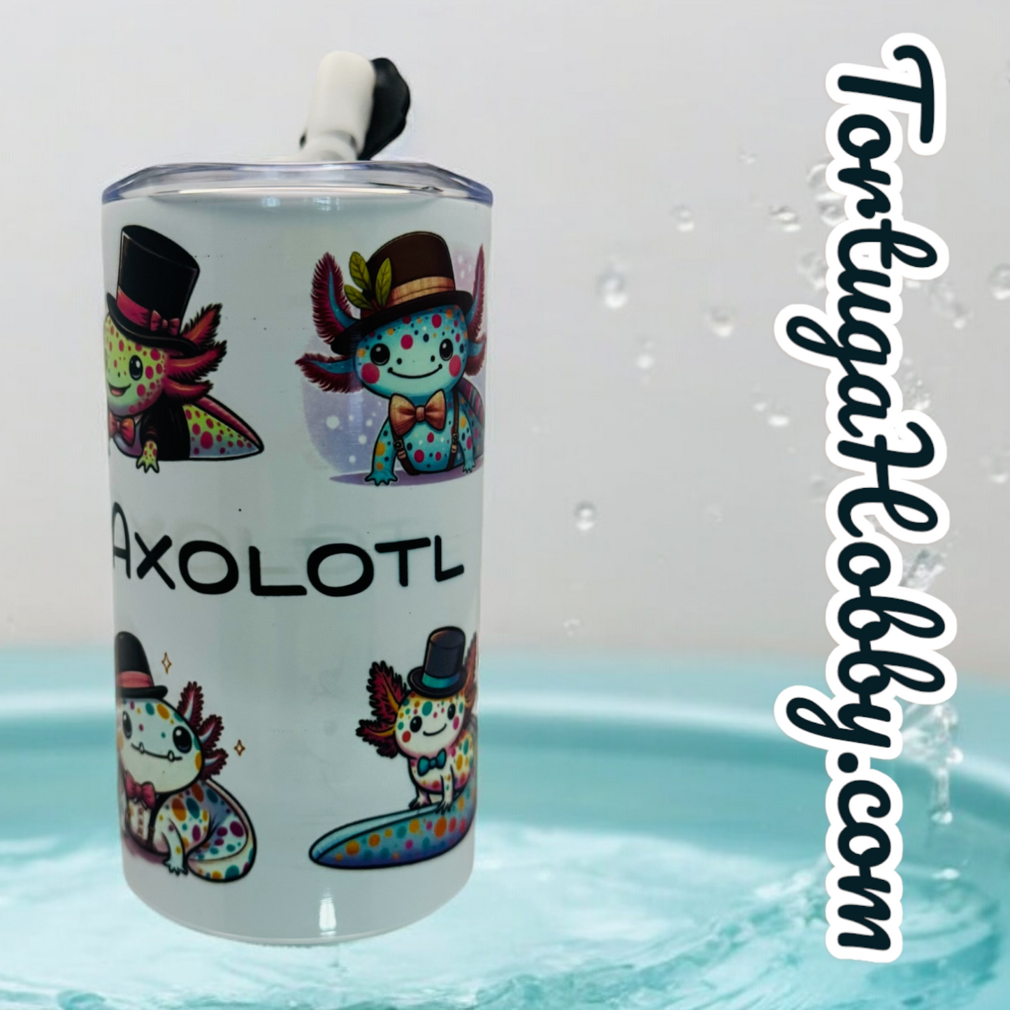 Tumblers - Axolotl Collection - Thin Stainless Steel 20oz Tumbler