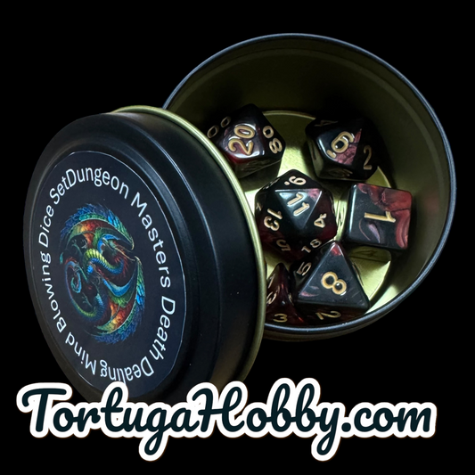 Game Dice Set - Perfect Gift For The Dungeon Master In Your Life.