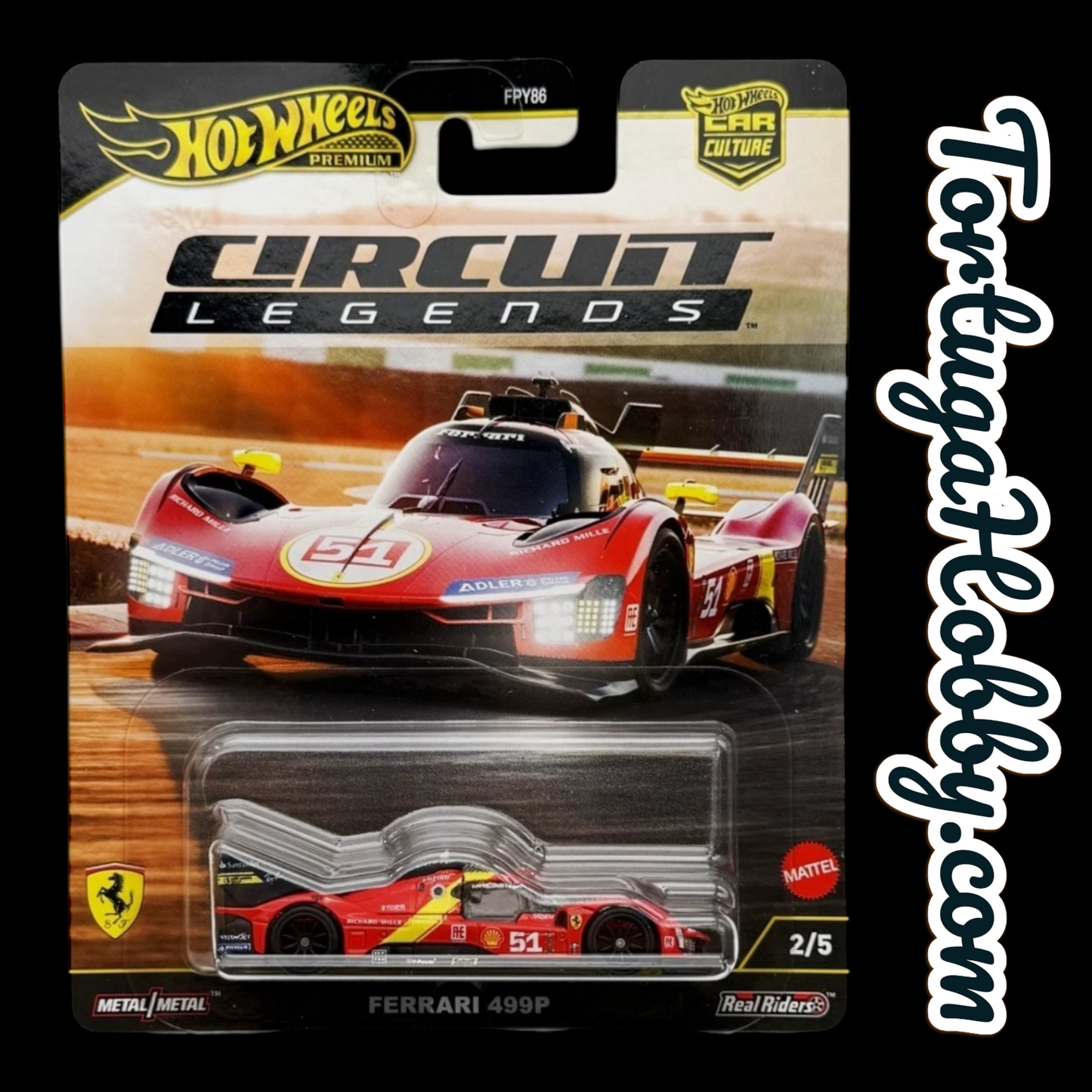2025 - Hot Wheels - Circuit Legends - Ferrari 499P - 2 Of 5