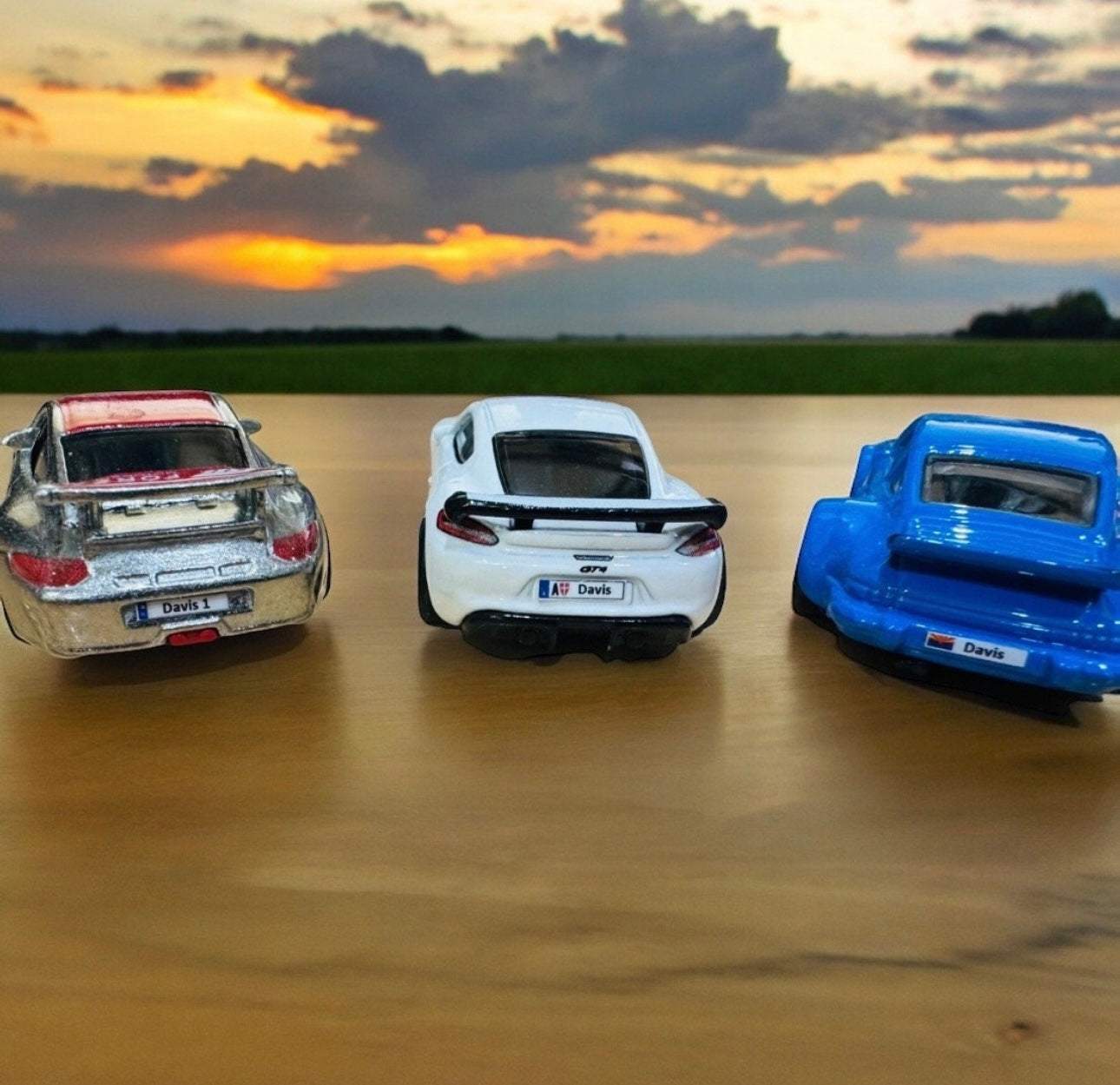 All 3 Scales- 1-64, 1-18, 1-24 - License Plate Decals - Your State - Your License Number - Models, Derby Cars and More