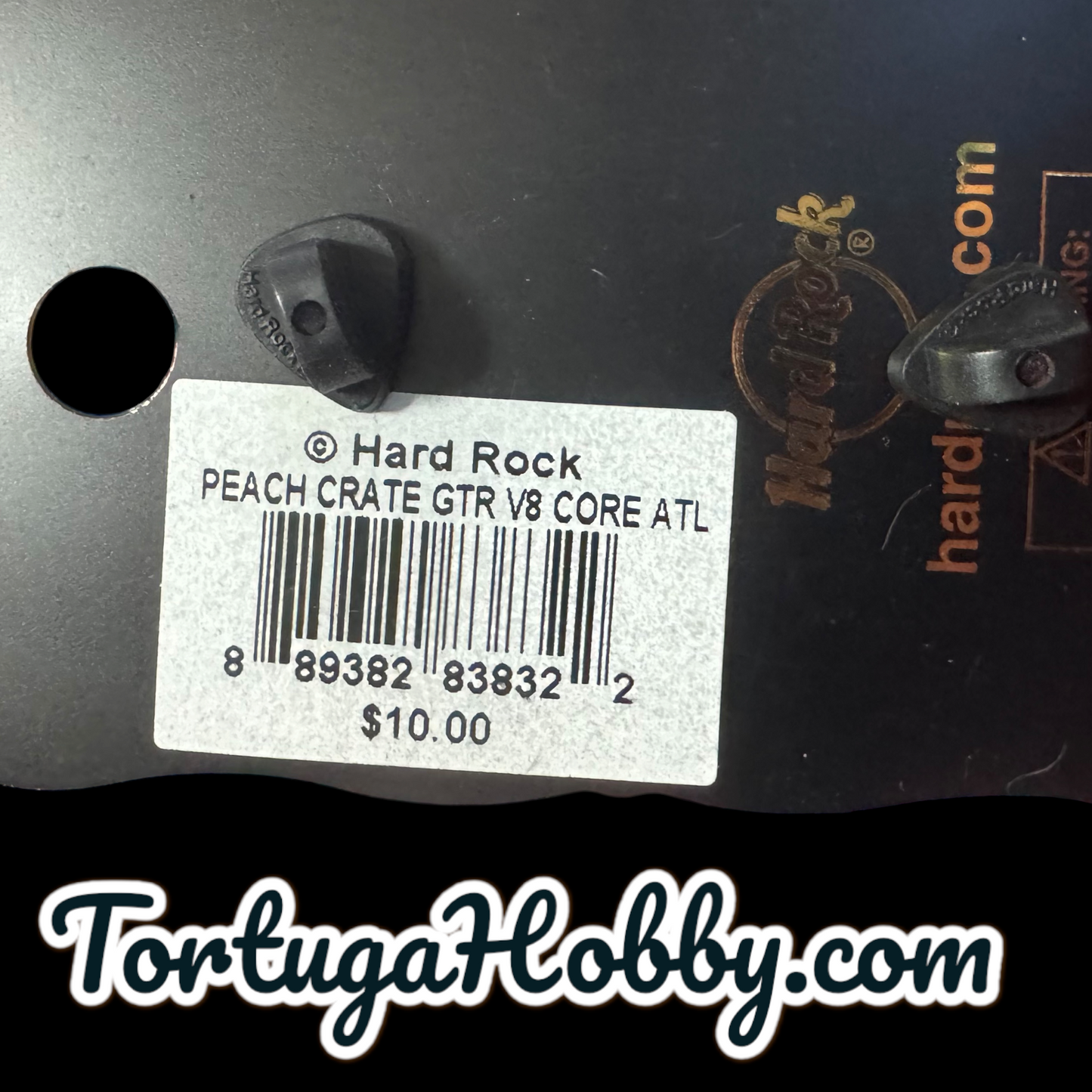 2008 - Hard Rock Cafe - Atlanta - Guitar Case Peach Crate