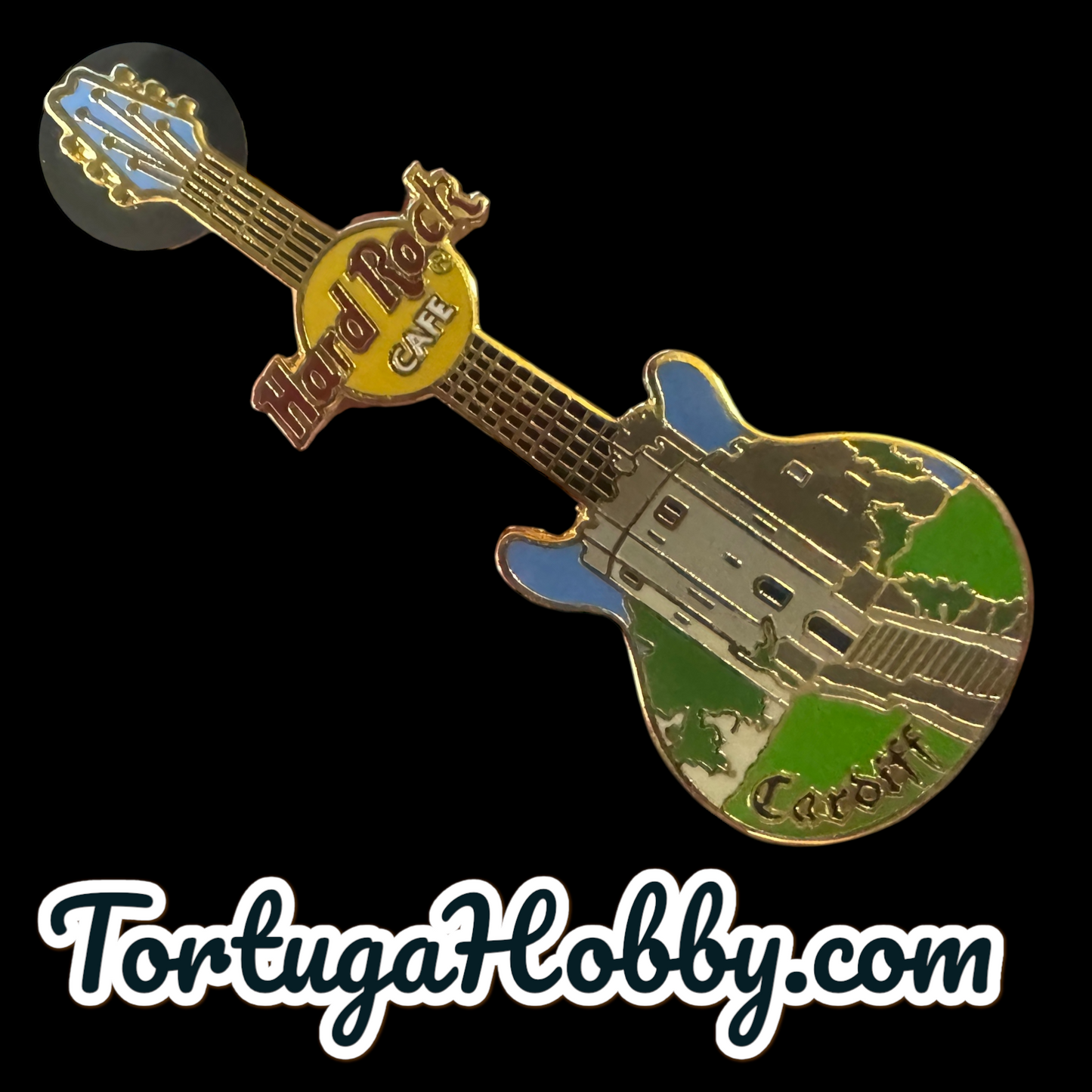 2009 - Hard Rock Cafe - Cardiff - Core 3D Guitar Pin