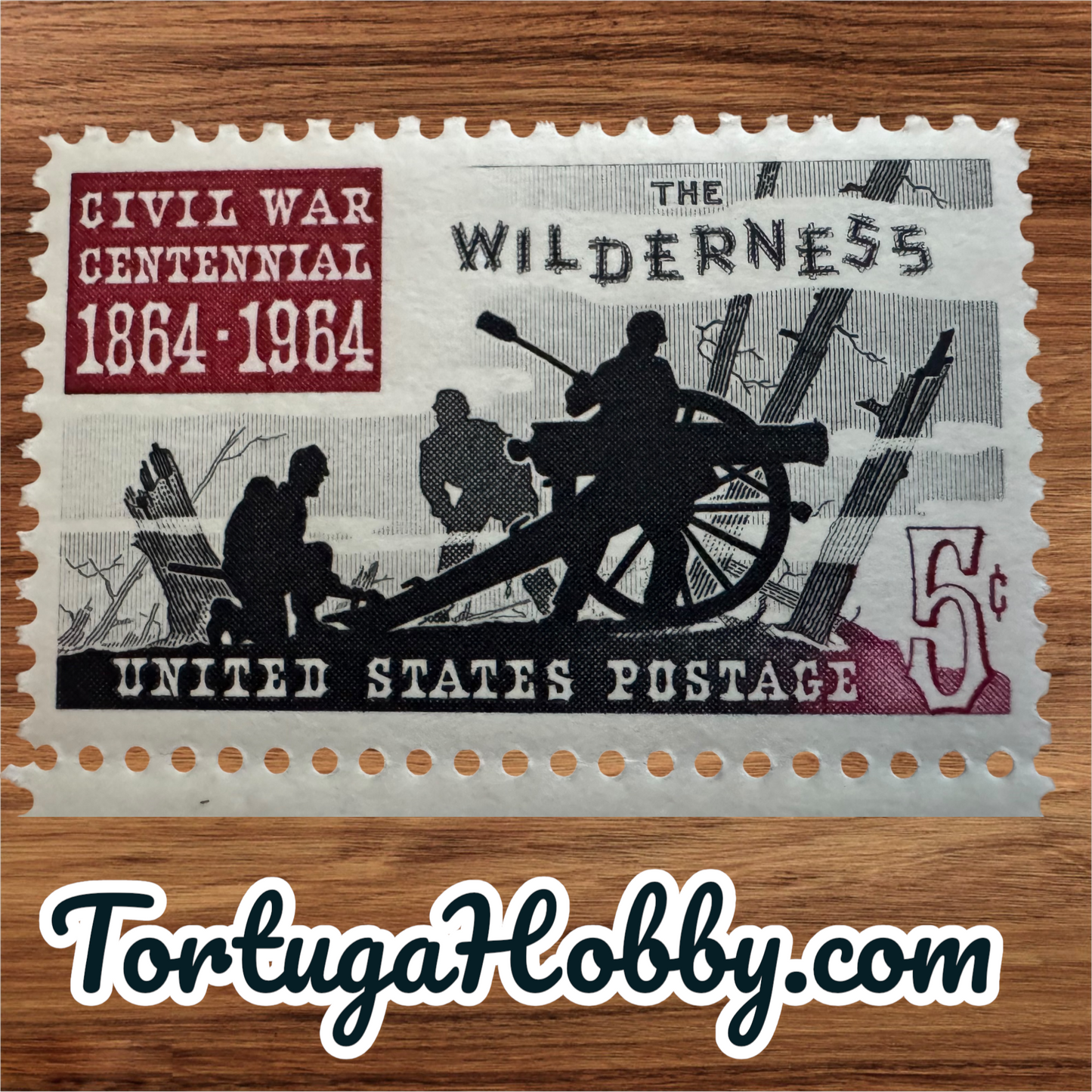 1964 - Battle of the Wilderness 100th Anniversary 5-Cent Stamp