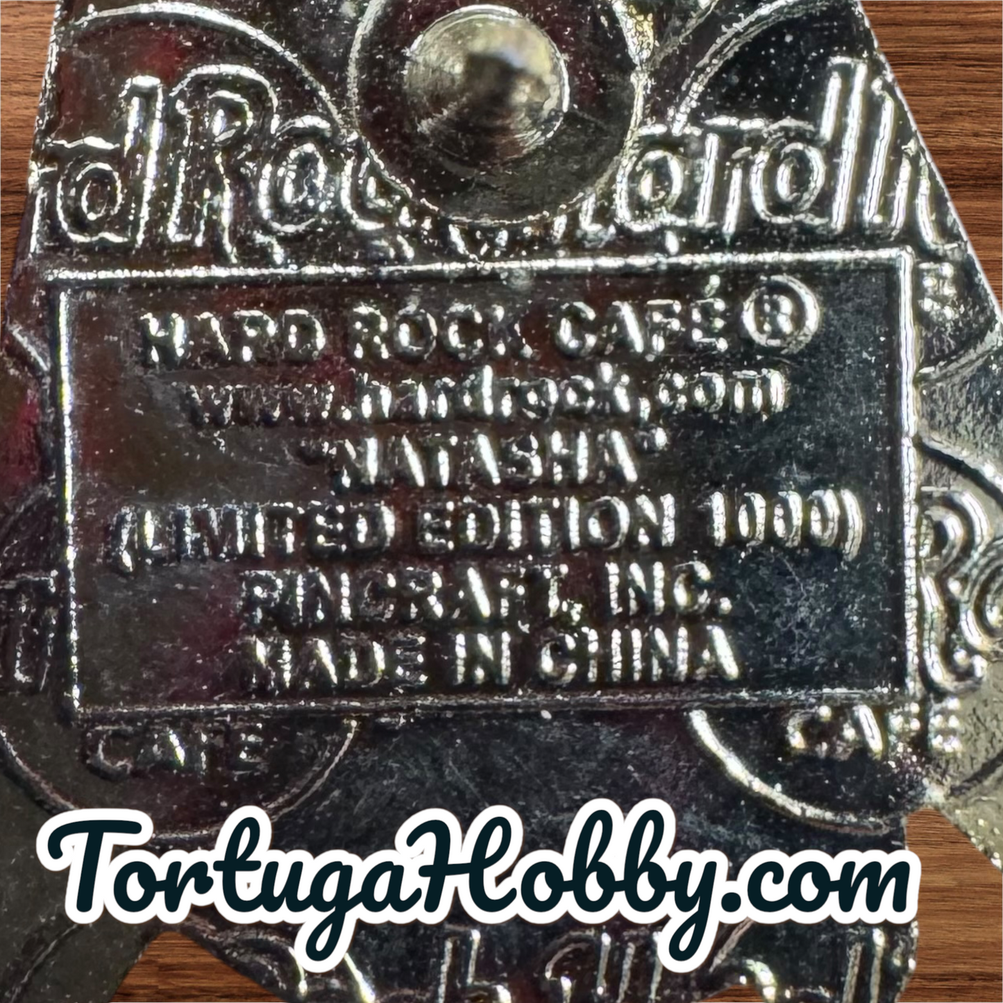 2000 - Vintage Hard Rock Cafe - Moscow - "Natasha" Spy Themed Waitress 1 Of 1000