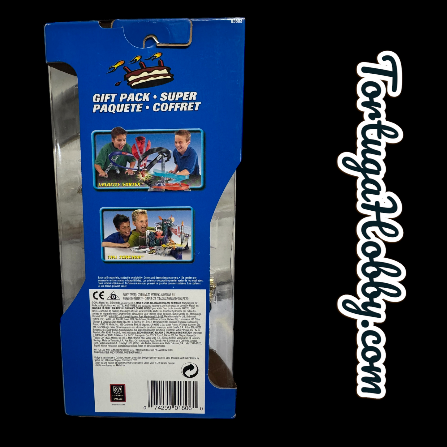 2002 - Hot Wheels 5-Car Gift Pack - B-Day