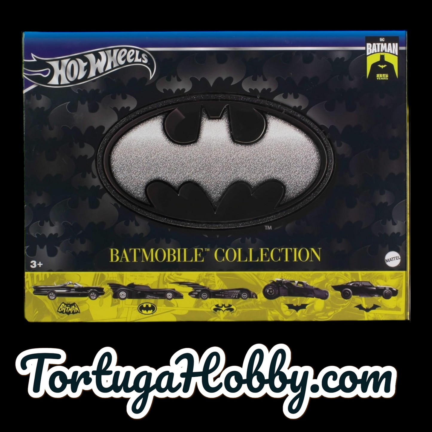 2024 Hot Wheels Batman 85th Anniversary Batmobile 5 Pack Set