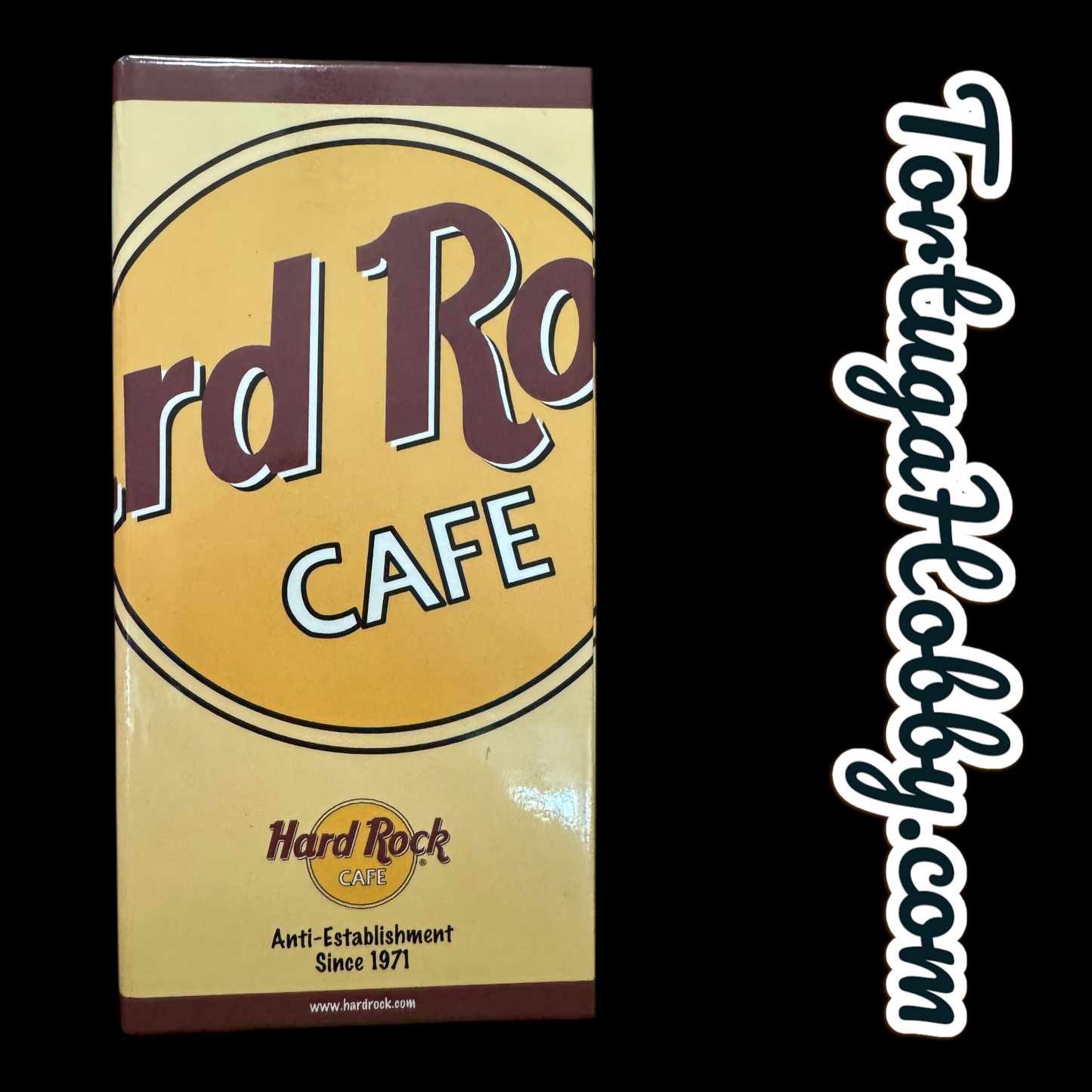 2001 - Hard Rock Cafe - Atlanta 30th Anniversary Menu 4 Pin Collection