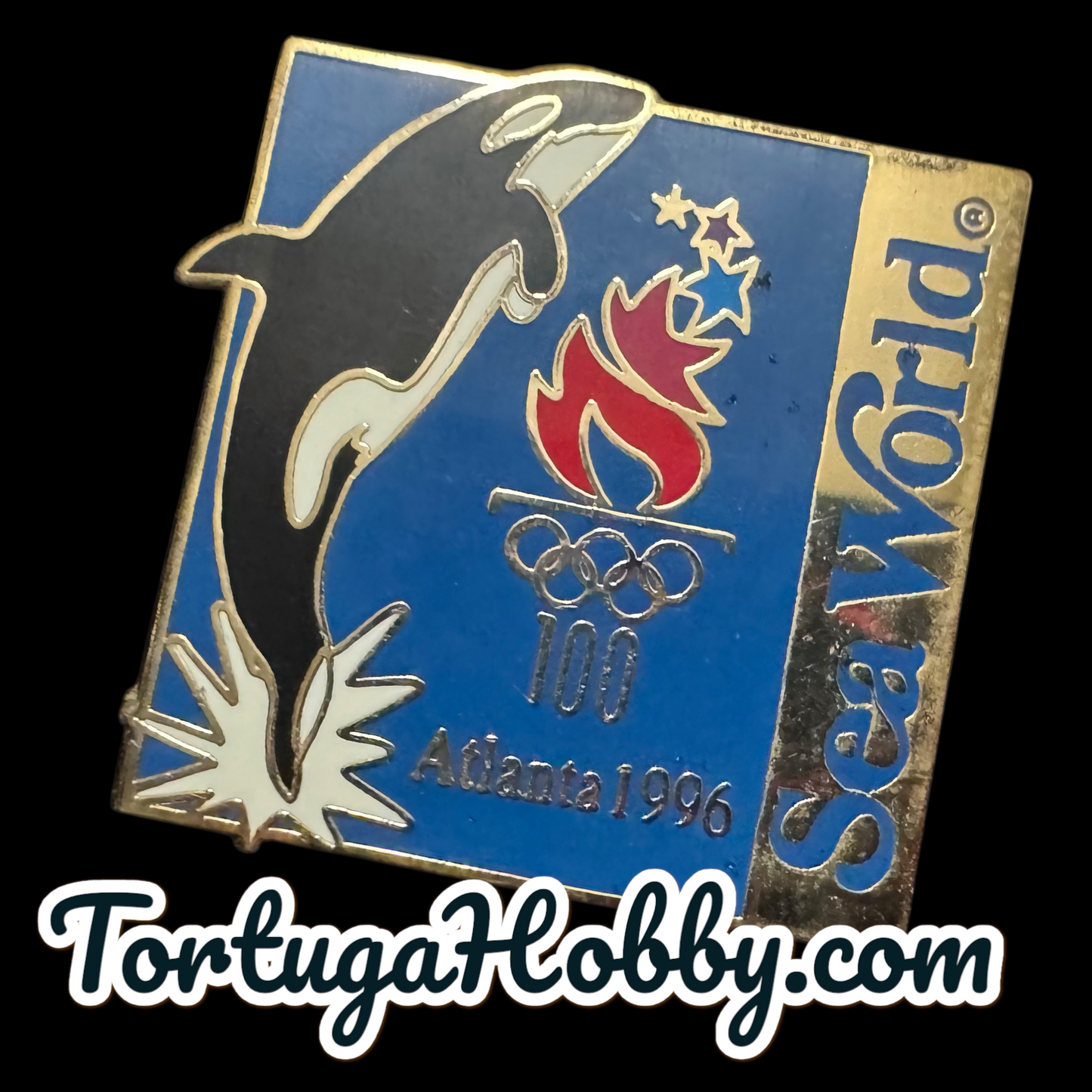1996 - Anheuser Busch - Sea World - Atlanta Olympics - 5 Pin Collection