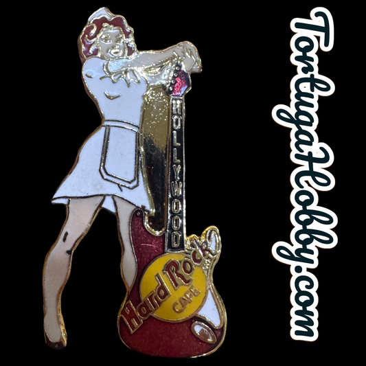 1995 - Hard Rock Cafe - Hollywood - Waitress With Red Guitar