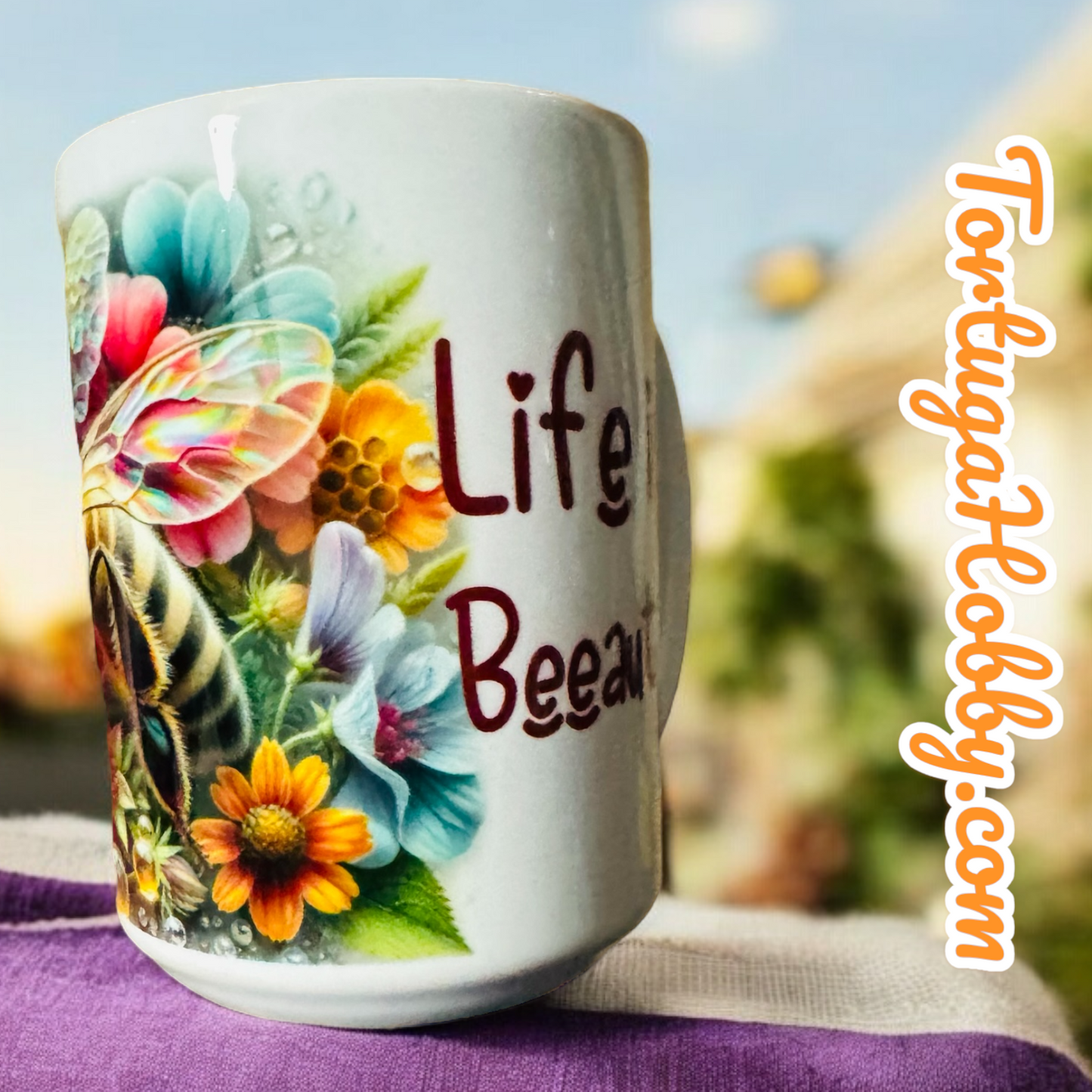 Mugs - Life is BeeYou-Tiful