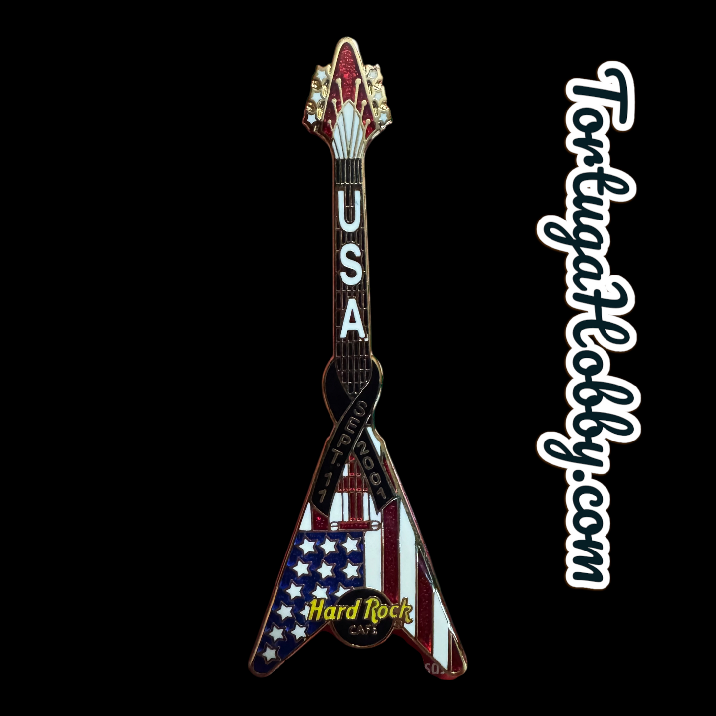 2001 - Hard Rock Cafe - Twin Towers Tribute Guitar
