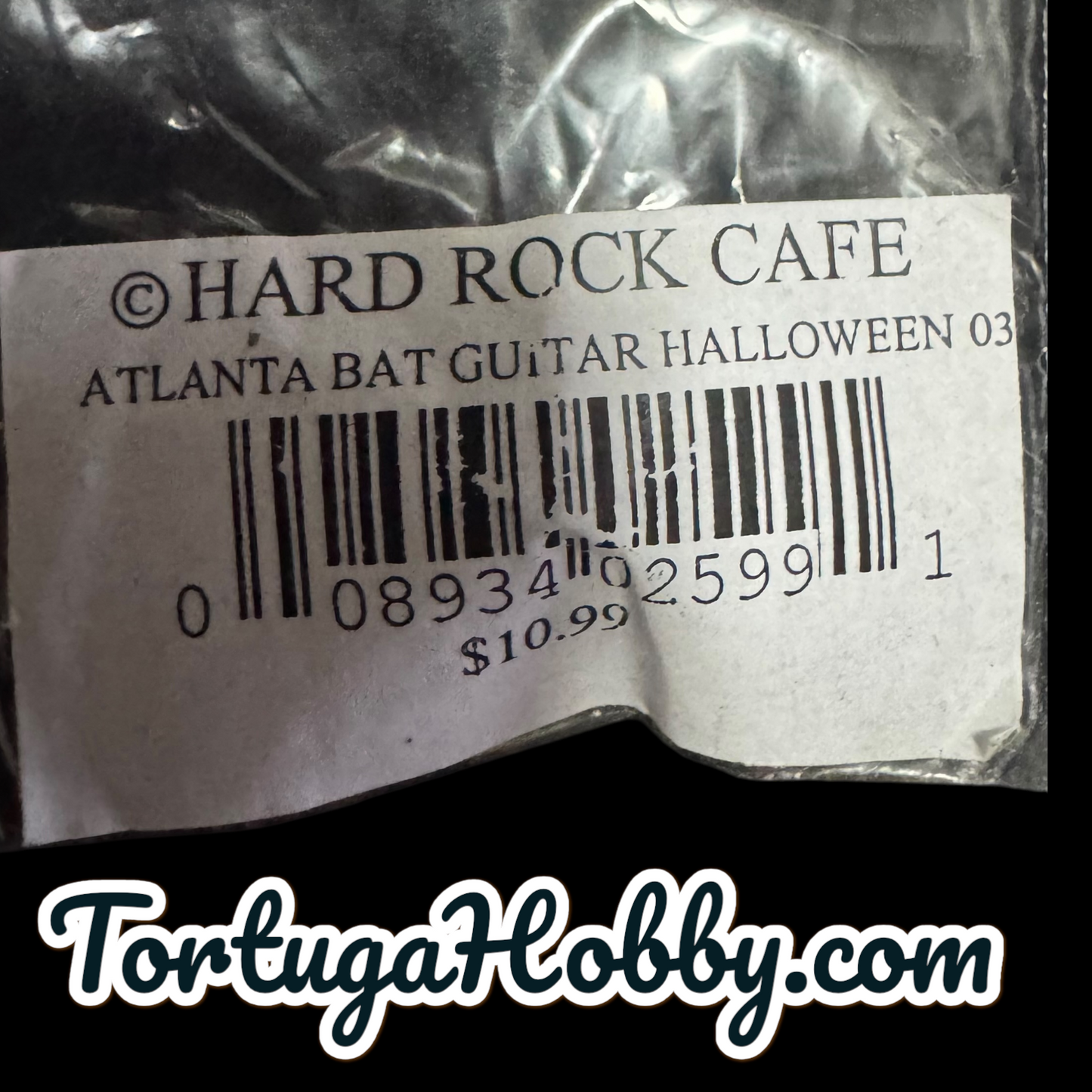 2003 - Hard Rock Cafe - Atlanta - Halloween Bat Guitar