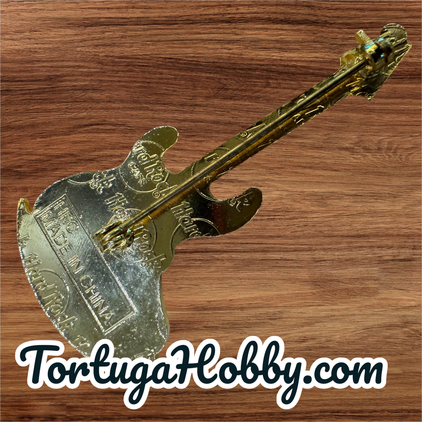 1996 - Hard Rock Cafe - Seoul - White Crane Guitar Pin