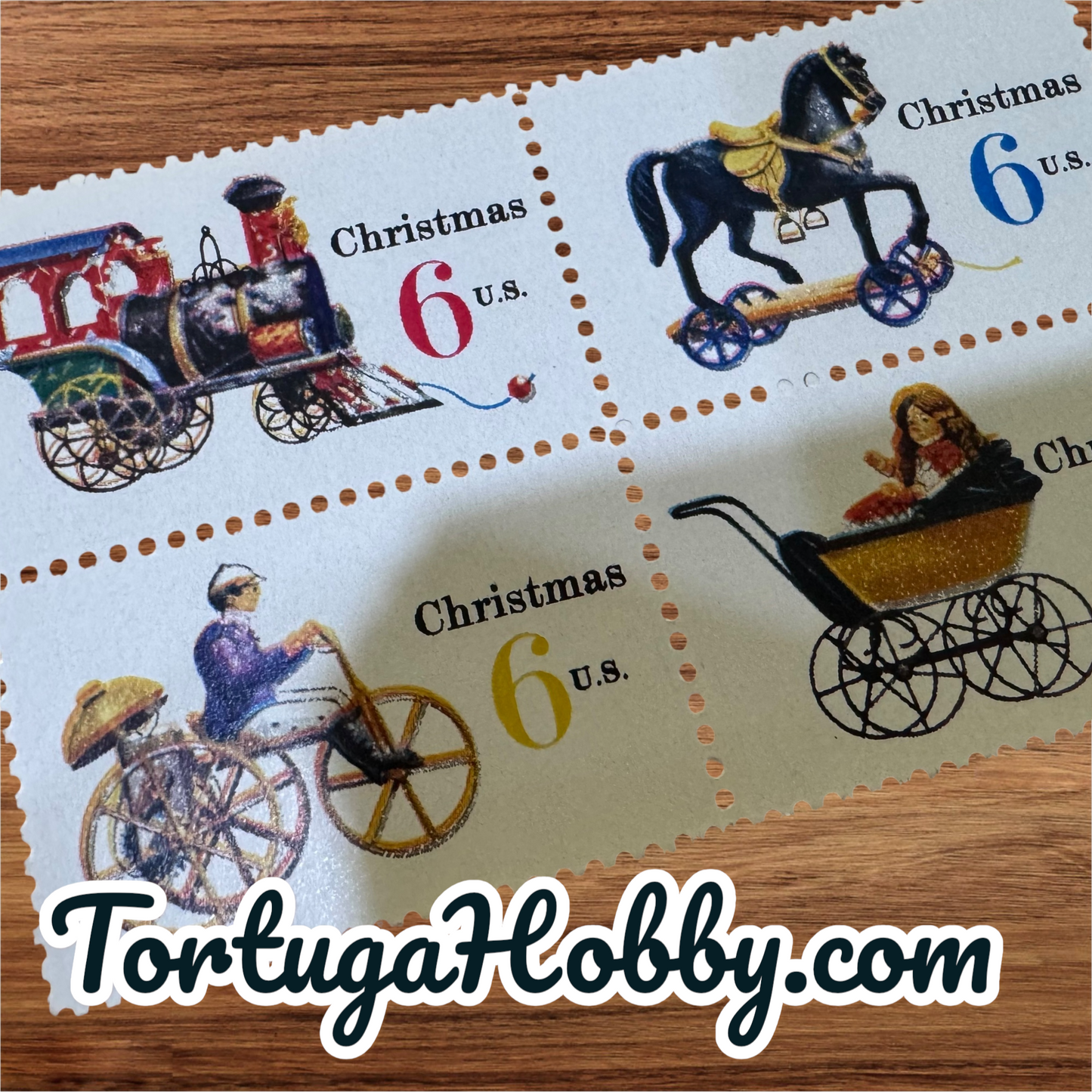 1970 - Christmas Toys - 4 Stamps
