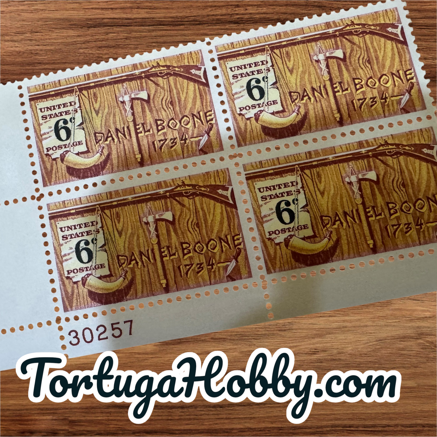 1969 - Daniel Boone (1734-1820) - 4 Stamps
