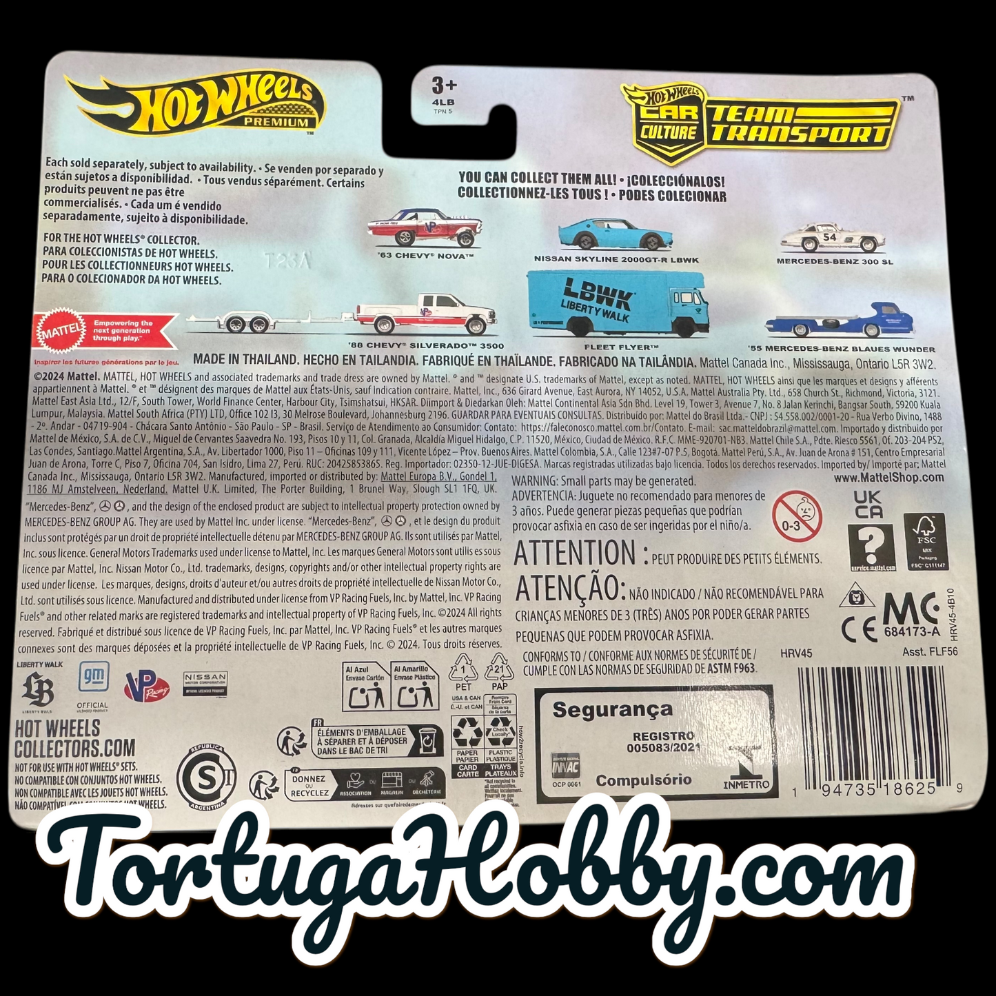 2024 - Hot Wheels  - Team Transport - Nissan Skyline 2000GT-R LBWK & Fleet Flyer
