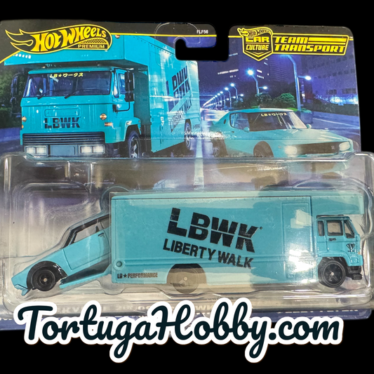 2024 - Hot Wheels  - Team Transport - Nissan Skyline 2000GT-R LBWK & Fleet Flyer