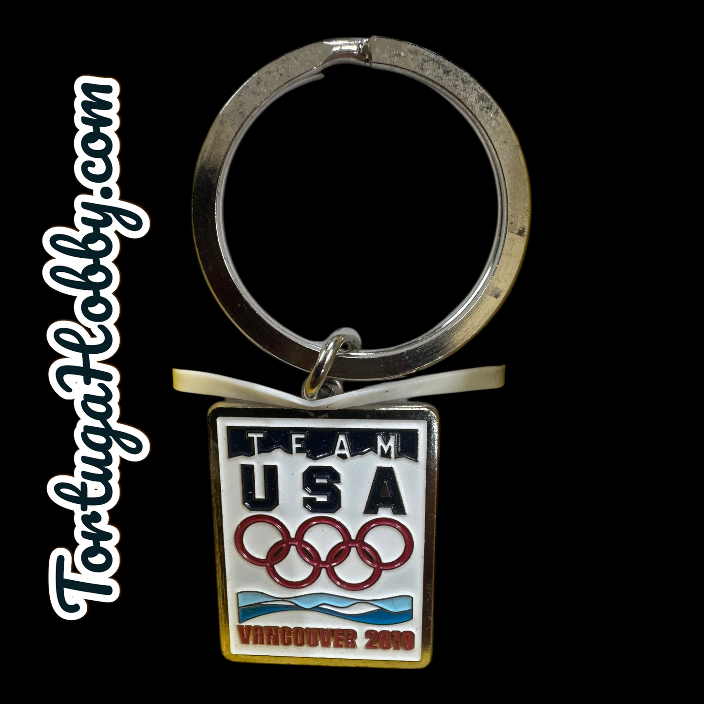 Vintage Olympics Games Misc. Pin And Keychain Set In Gift Box