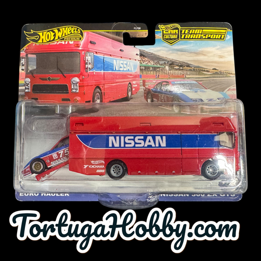 2024 - Hot Wheels - Team Transport - '94 Nissan 300ZX GTS & Euro Hauler #73