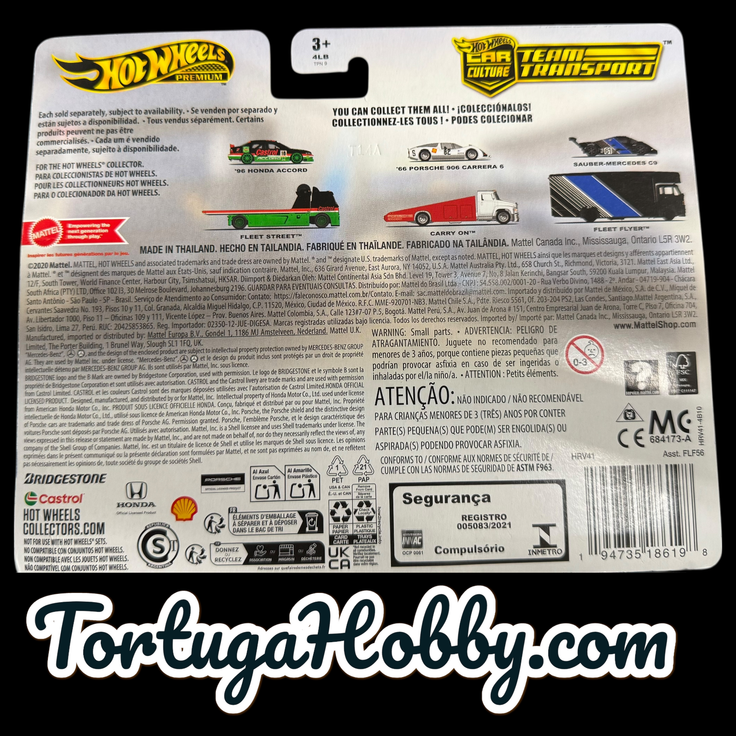 2024 - Hot Wheels Team Transport - Sauber-Mercedes - Fleet Flyer