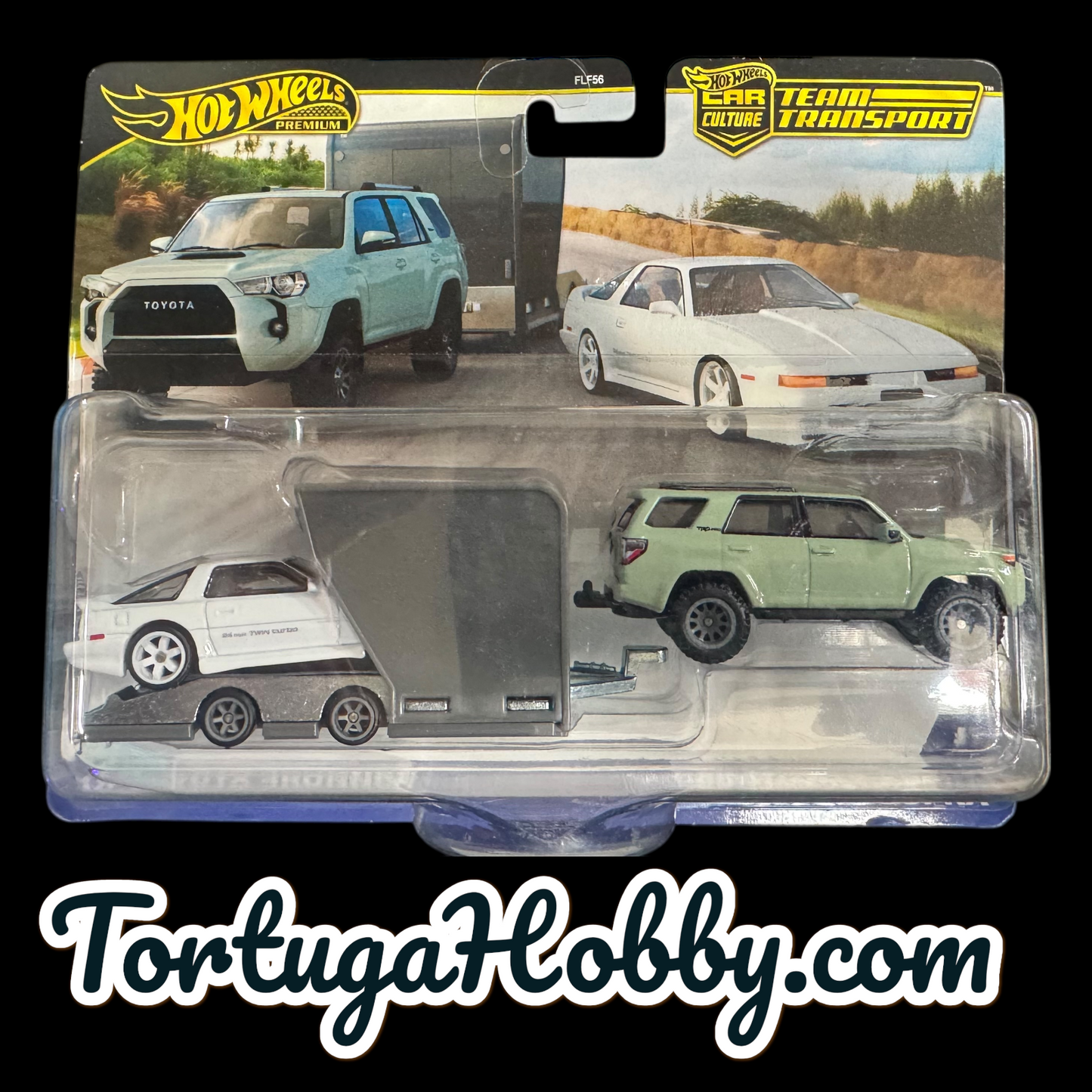 2024 -Hot Wheels -  Team Transport '89 Toyota Supra '18 4Runner