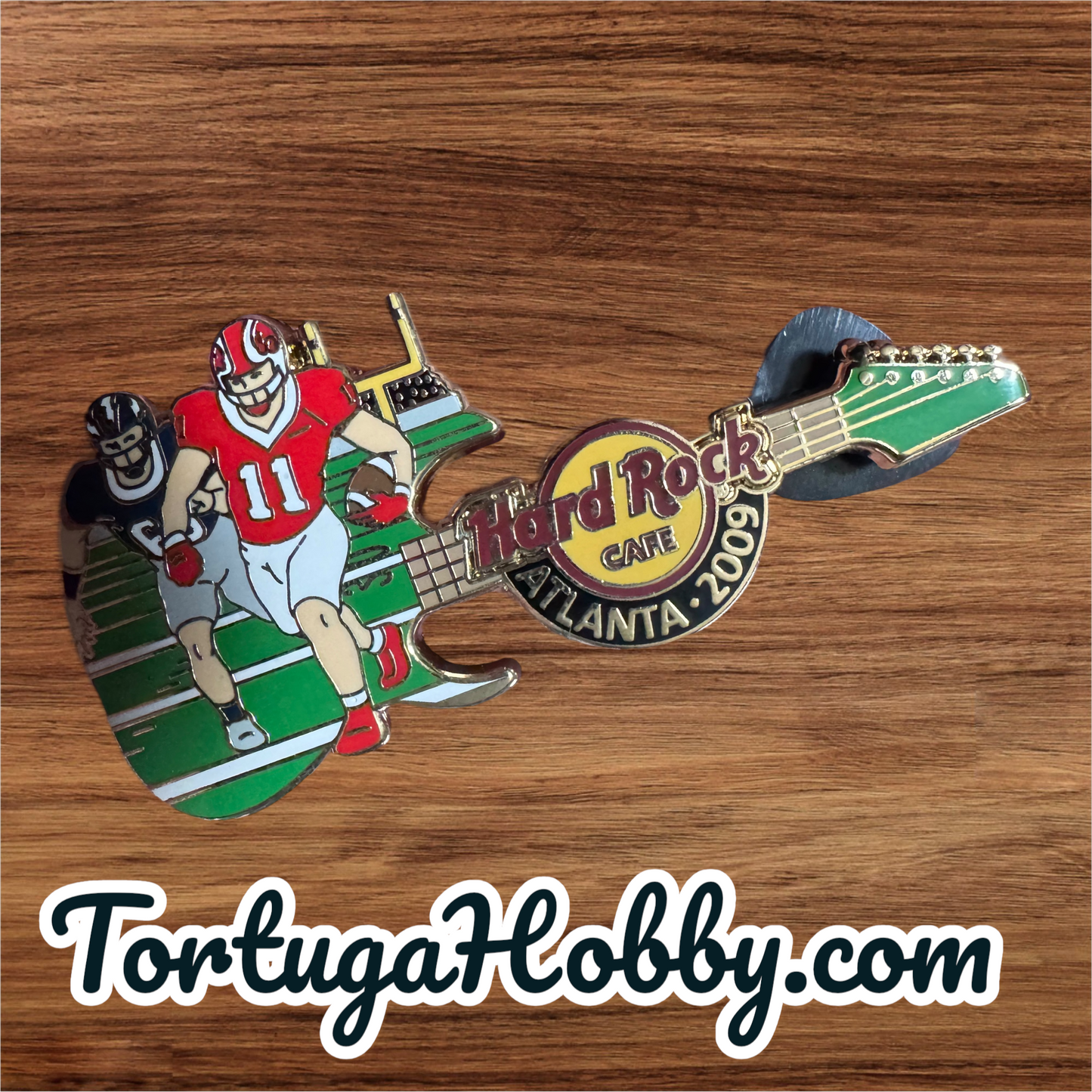2009 - Hard Rock Cafe - Atlanta - Football Player Guitar