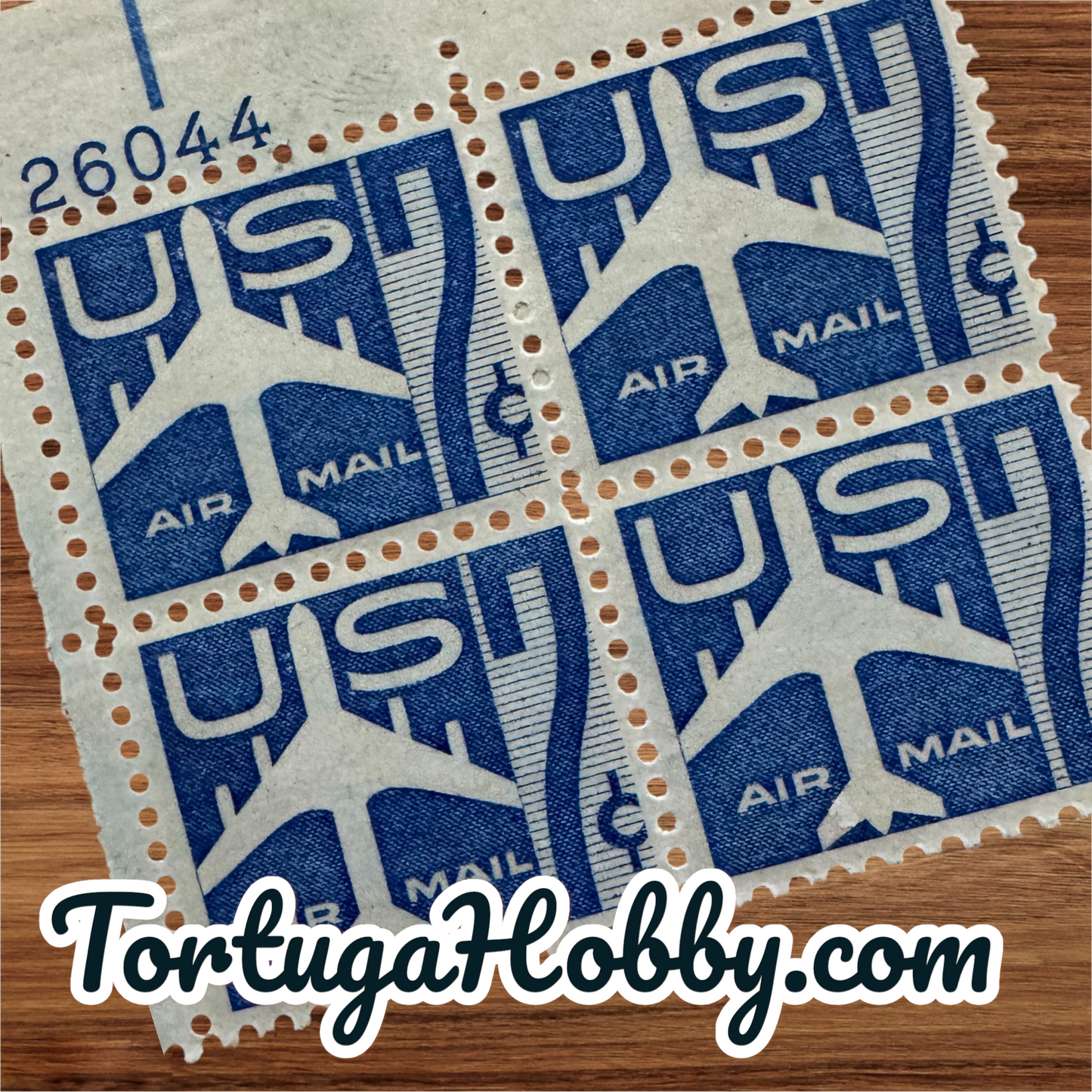 1958 - U.S. #C51 7¢ Silhouette of Jet Airliner Airmail Stamp