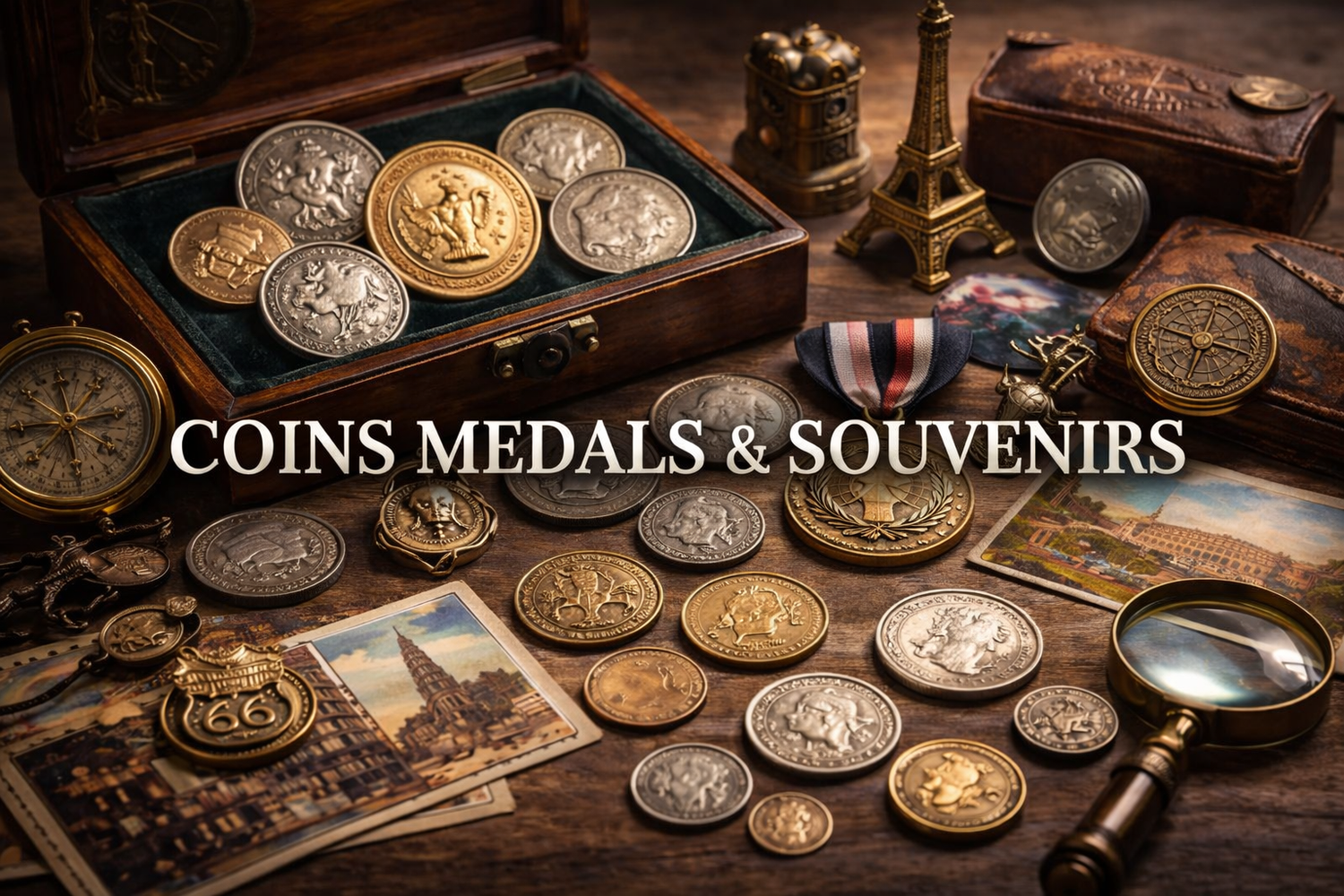 Coins, Medals & Souvenirs
