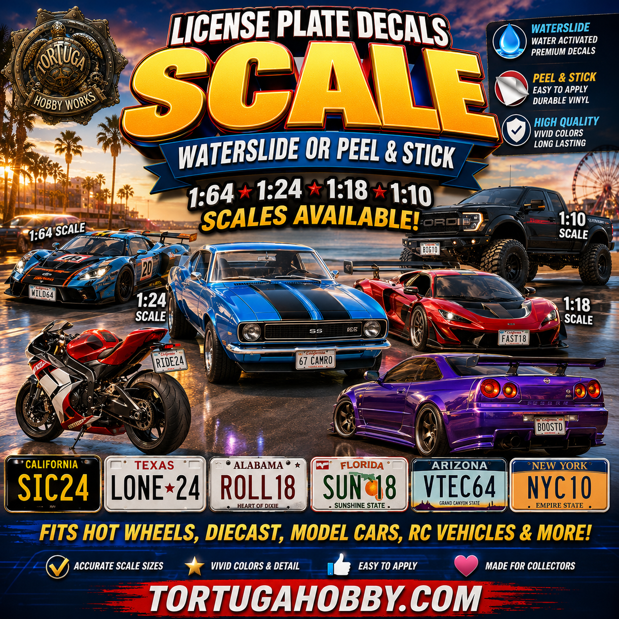 Mini License Plates