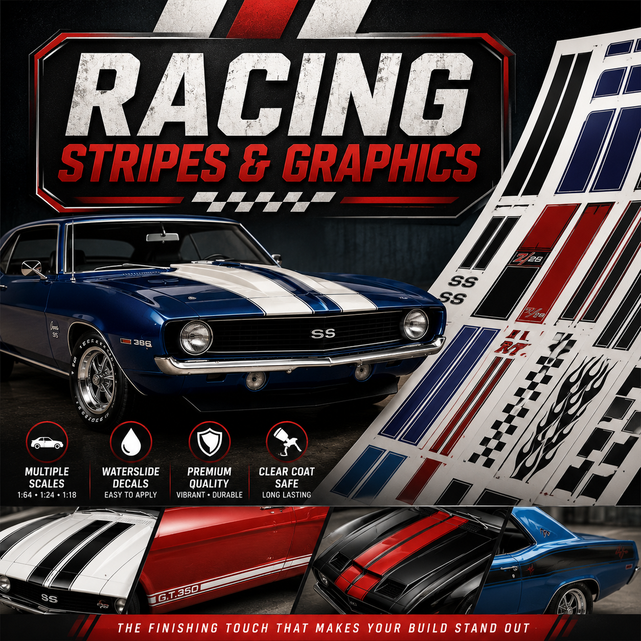 Racing Stripes & Graphic Decals