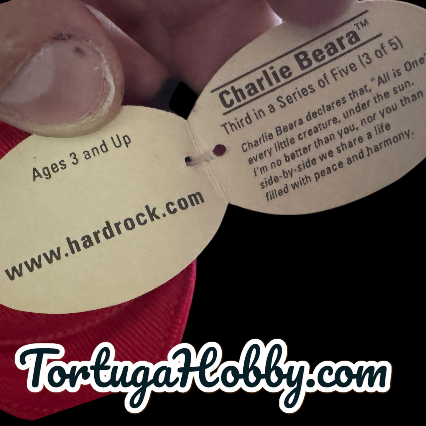 2001 - Hard Rock Café - Newport Beach Bear - 2 Teddy Bear Pack